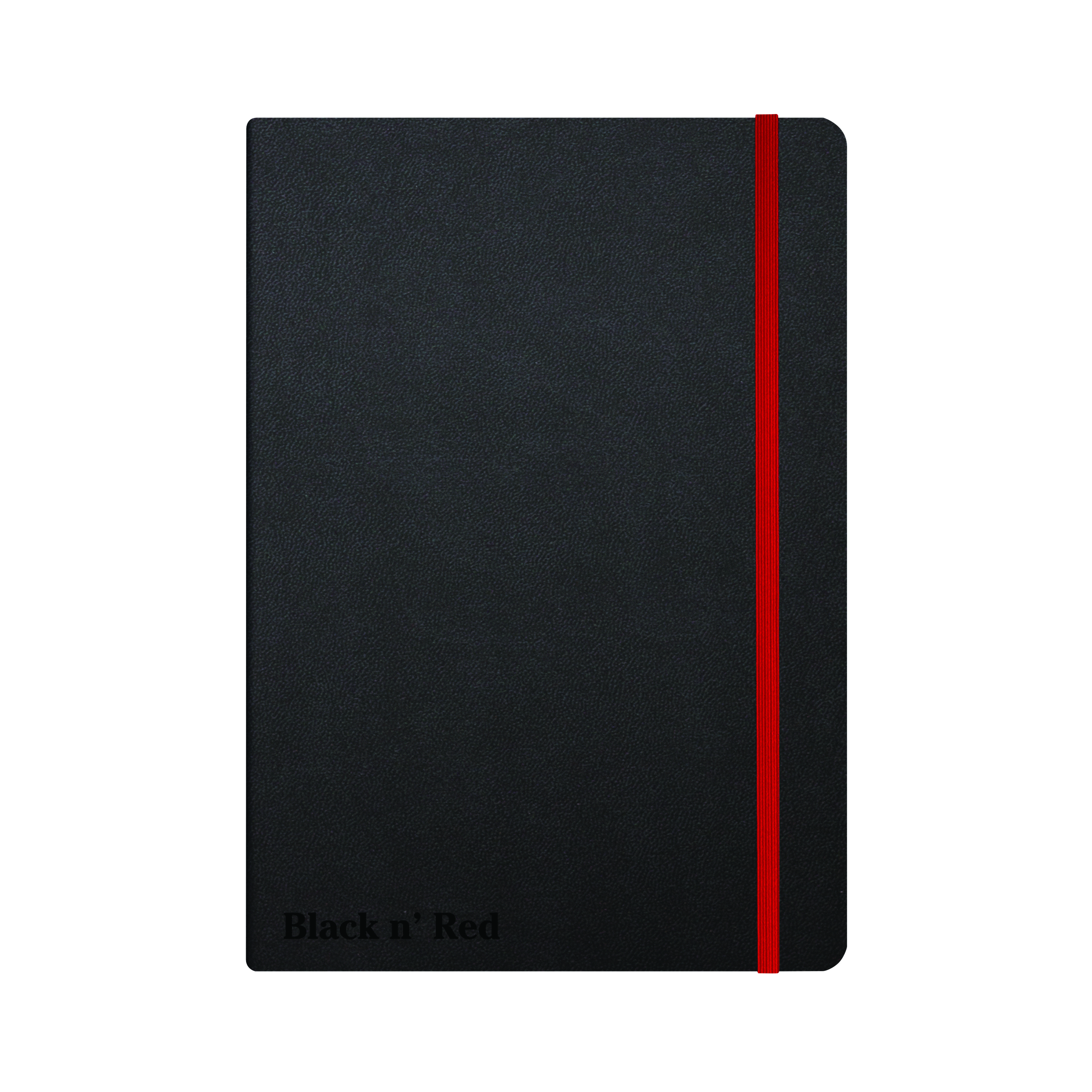 Black+n%26apos%3B+Red+Casebound+Hardback+Notebook+Ruled+A5+Black+400033673