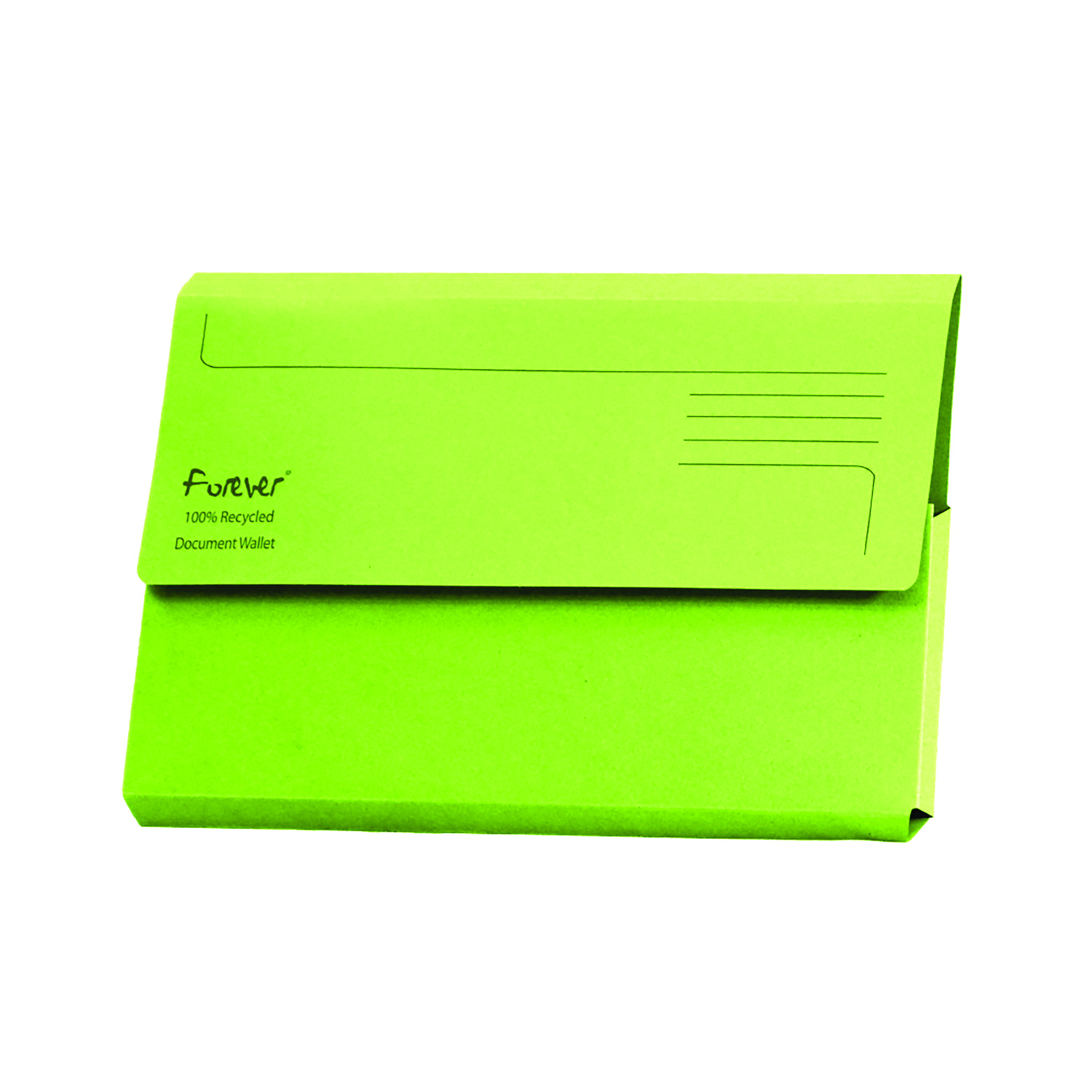 Exacompta+Forever+Document+Wallet+Manilla+Foolscap+Bright+Green+%28Pack+of+25%29+211%2F5004
