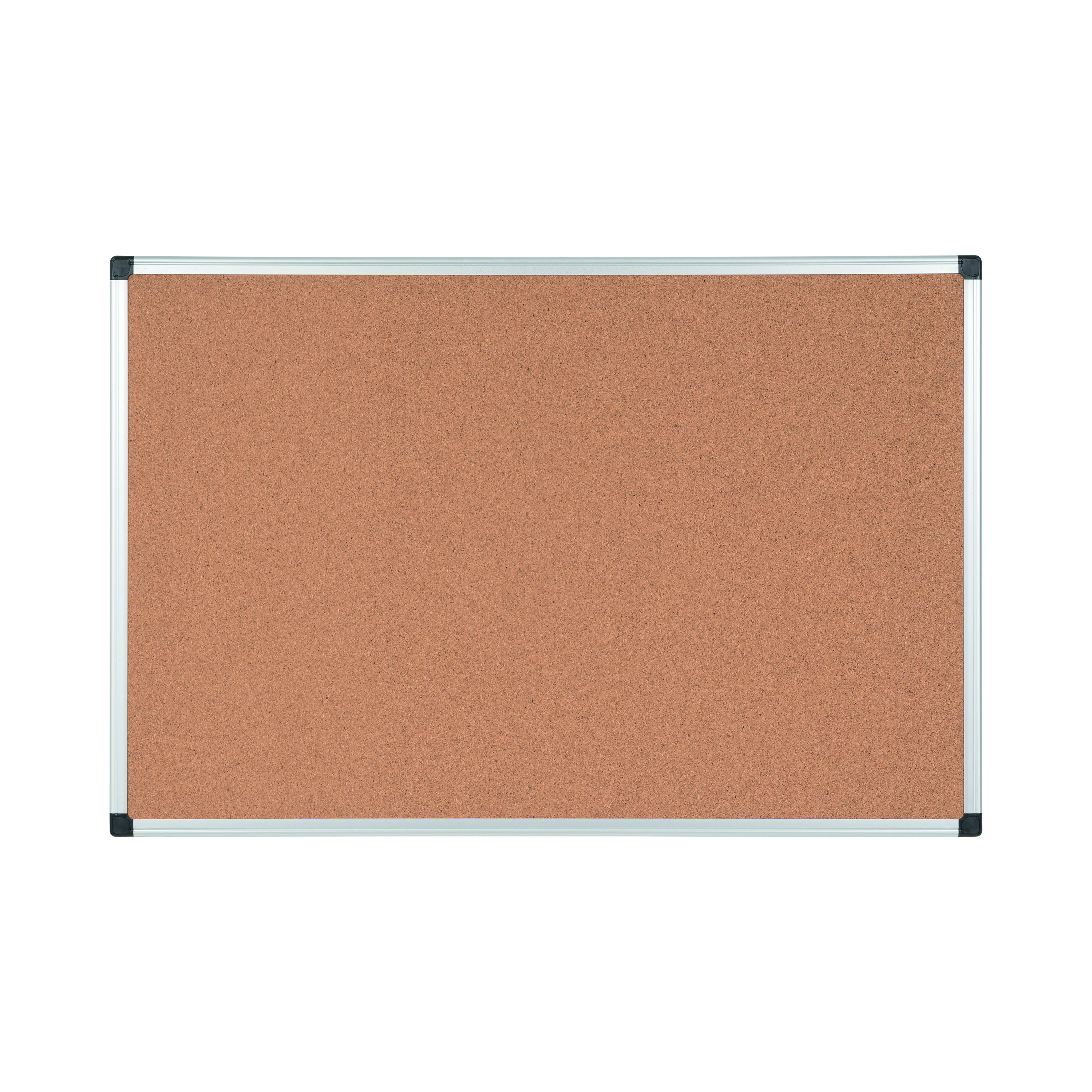 Bi-Office+Aluminium+Frame+Cork+Noticeboard+1200x900mm+CA051170