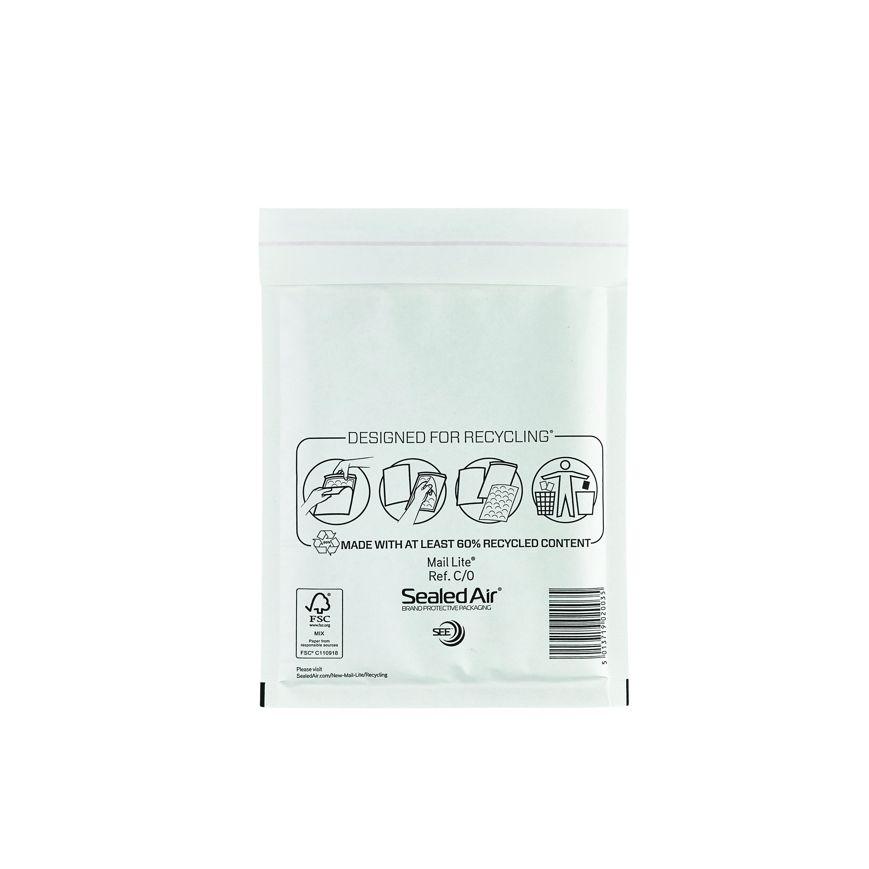 Sealed+Air+Bubble+Postal+Bag+White+C0-150x210+%28Pack+of+100%29+101097840