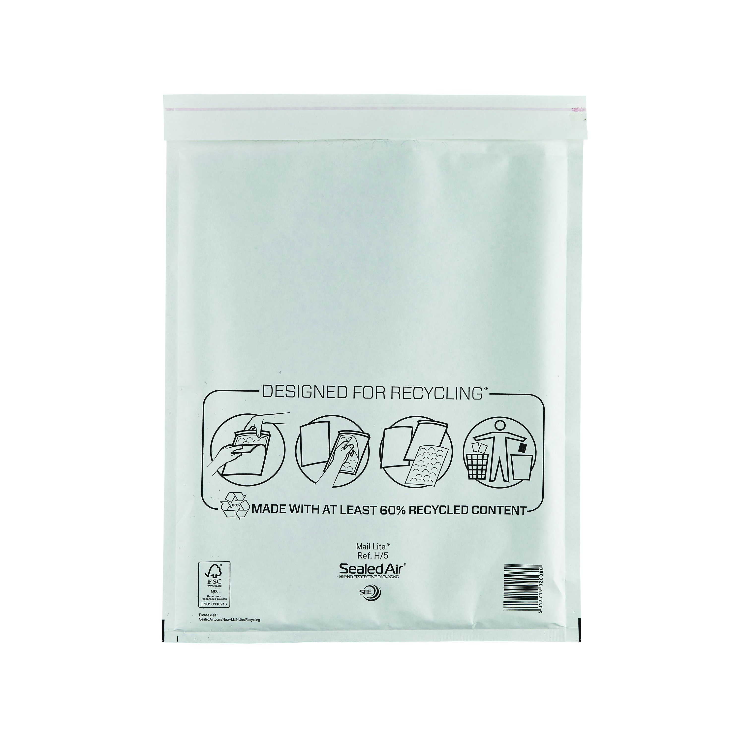 Sealed+Air+Bubble+Postal+Bag+White+H5-270x360+%28Pack+of+50%29+101098086