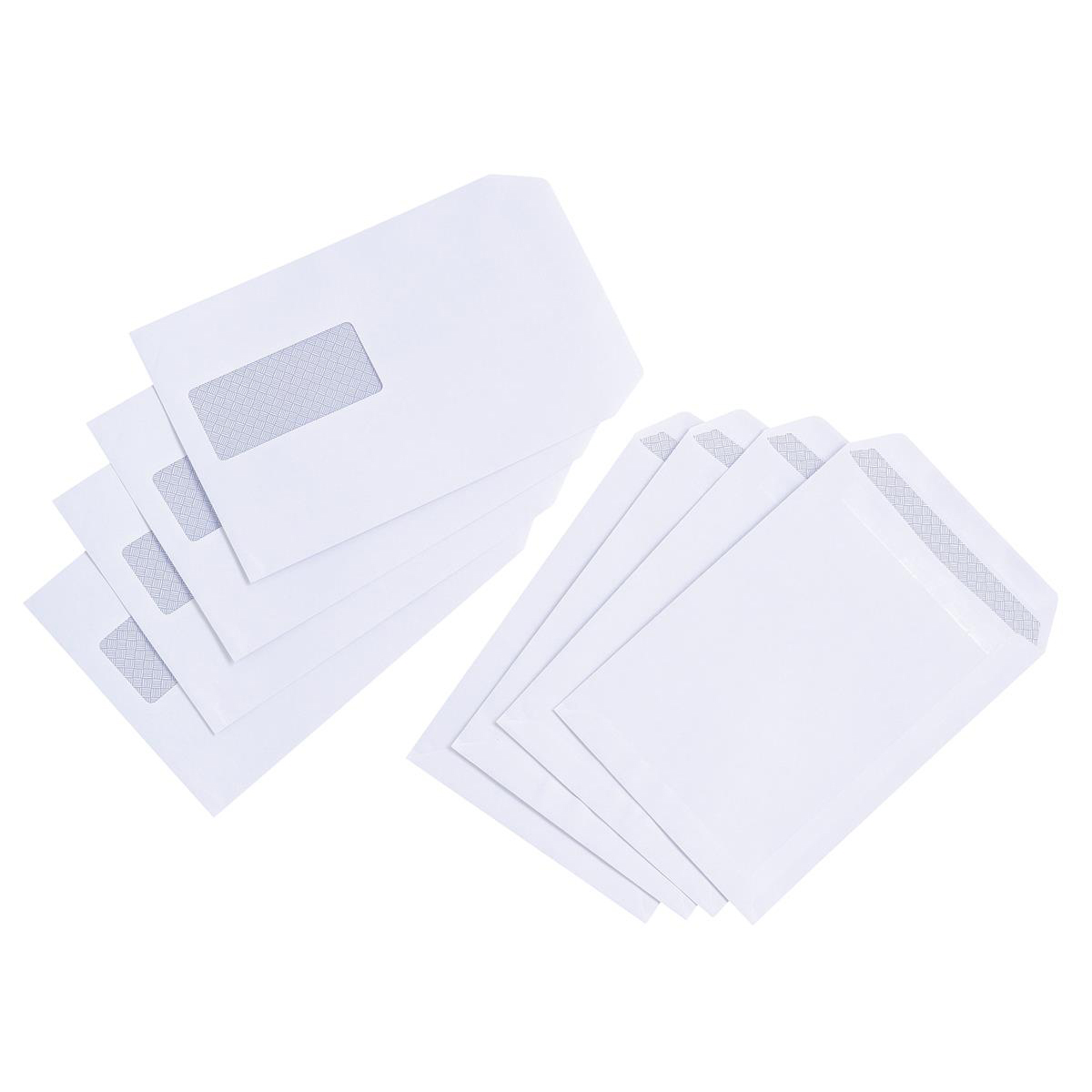 5+Star+Envelopes+Pocket+Press+Seal+Window+90gsm+C5+229x162mm+White+%28Pack+of+500%29