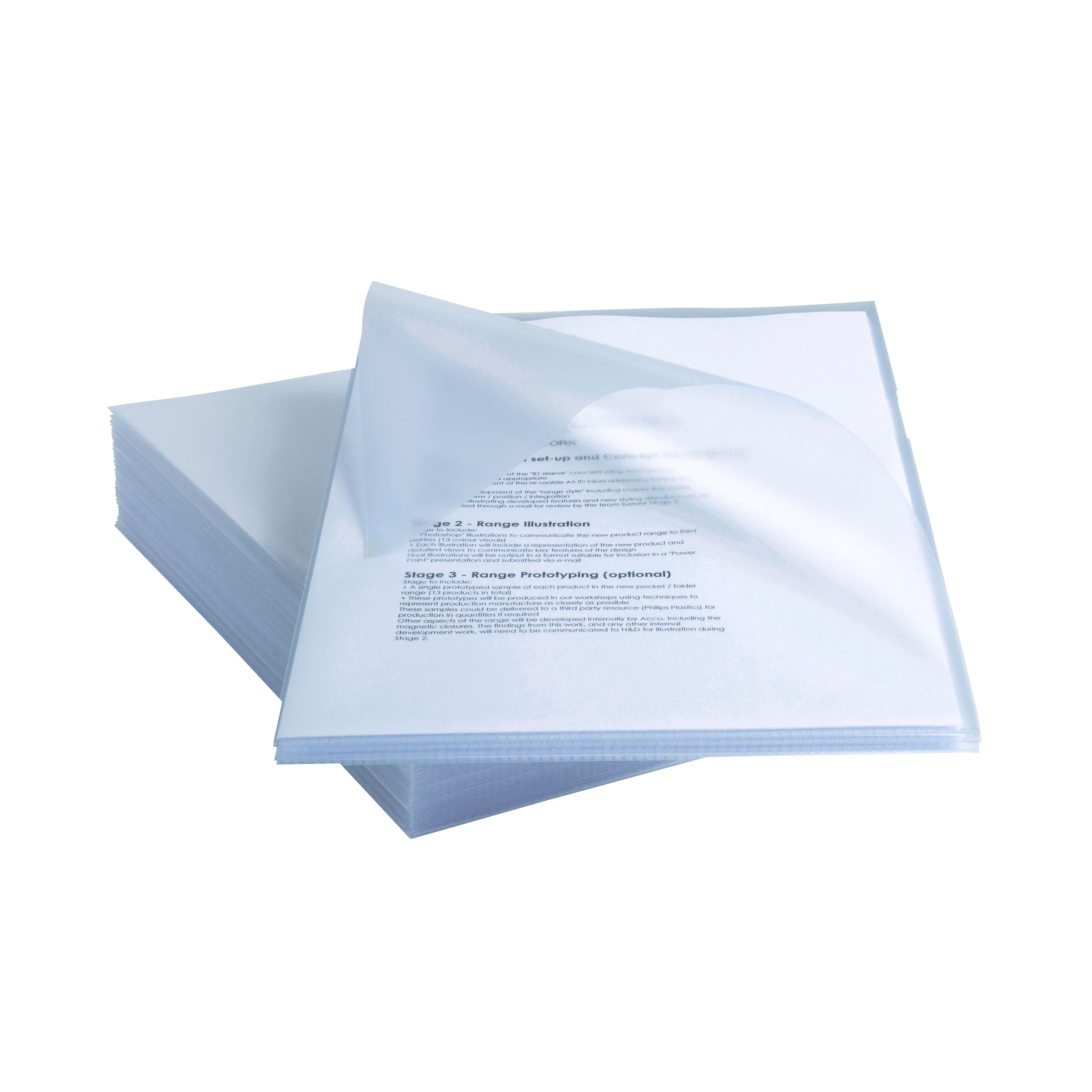 Rexel+Anti+Slip+Cut+Flush+Folders+A4+Clear+%28Pack+of+25%29+2102211