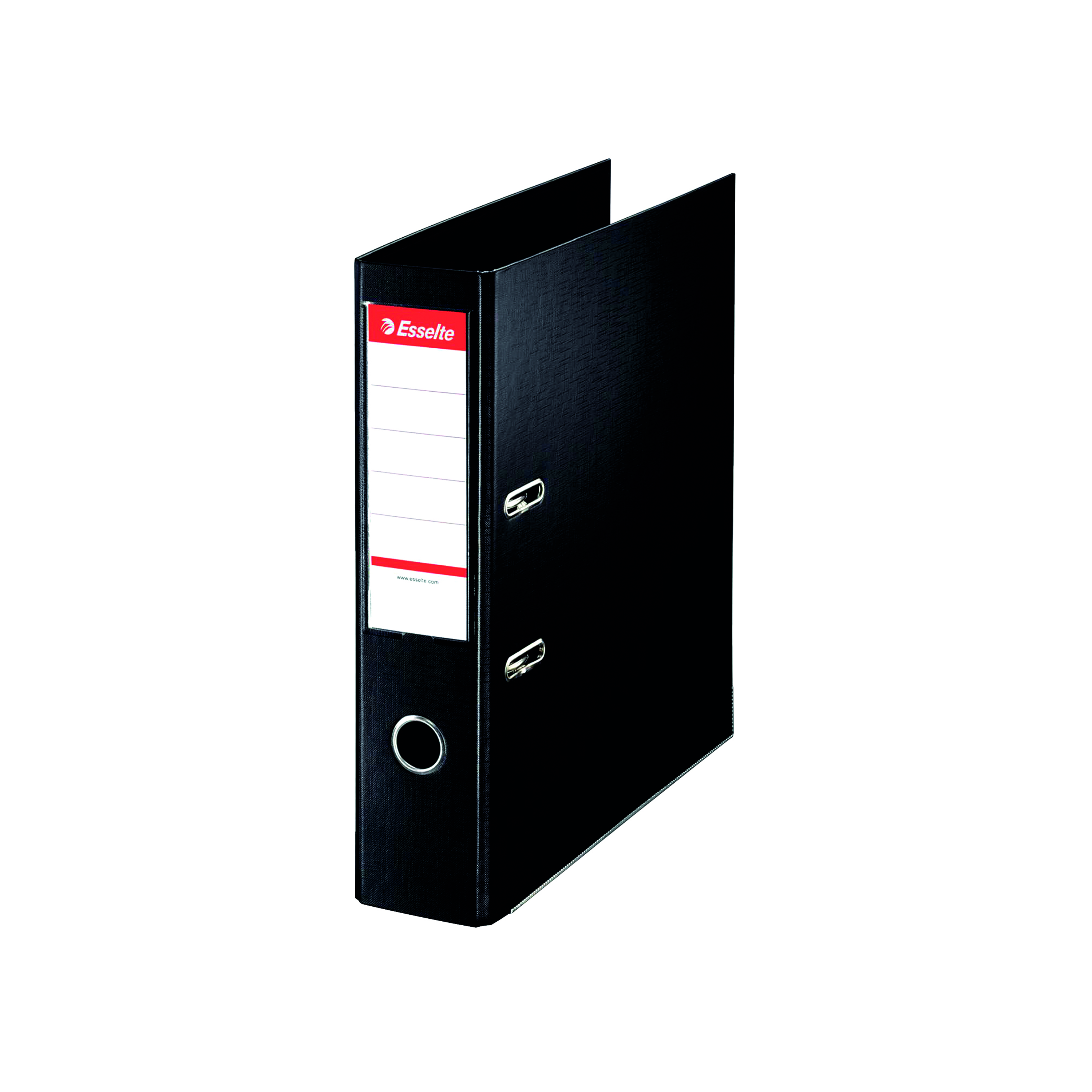 Esselte+75mm+Lever+Arch+File+Polypropylene+A4+Black+%28Pack+of+10%29+811370