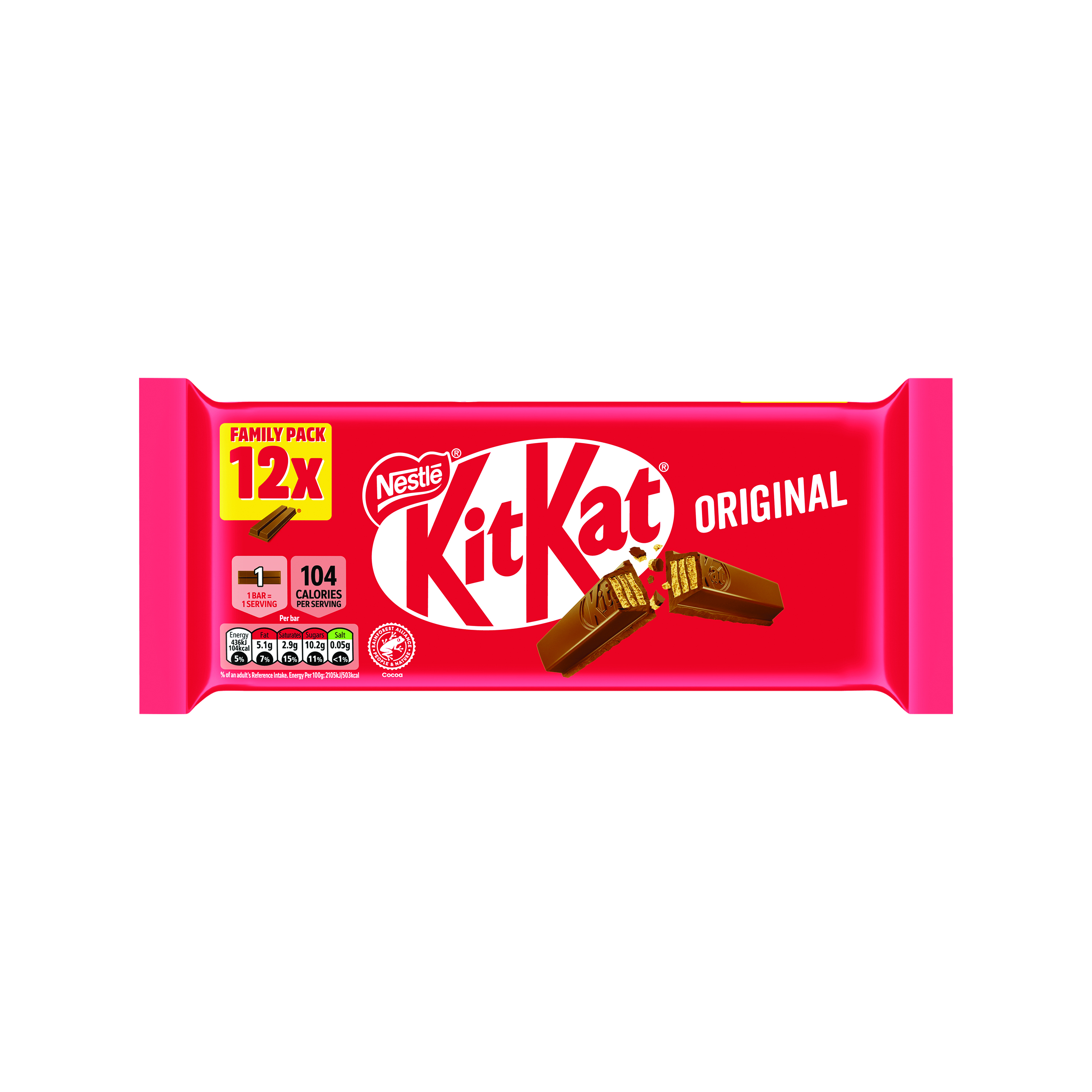 Nestle+KitKat+2+Finger+Milk+Chocolate+Bar+%28Pack+of+12%29+12604149