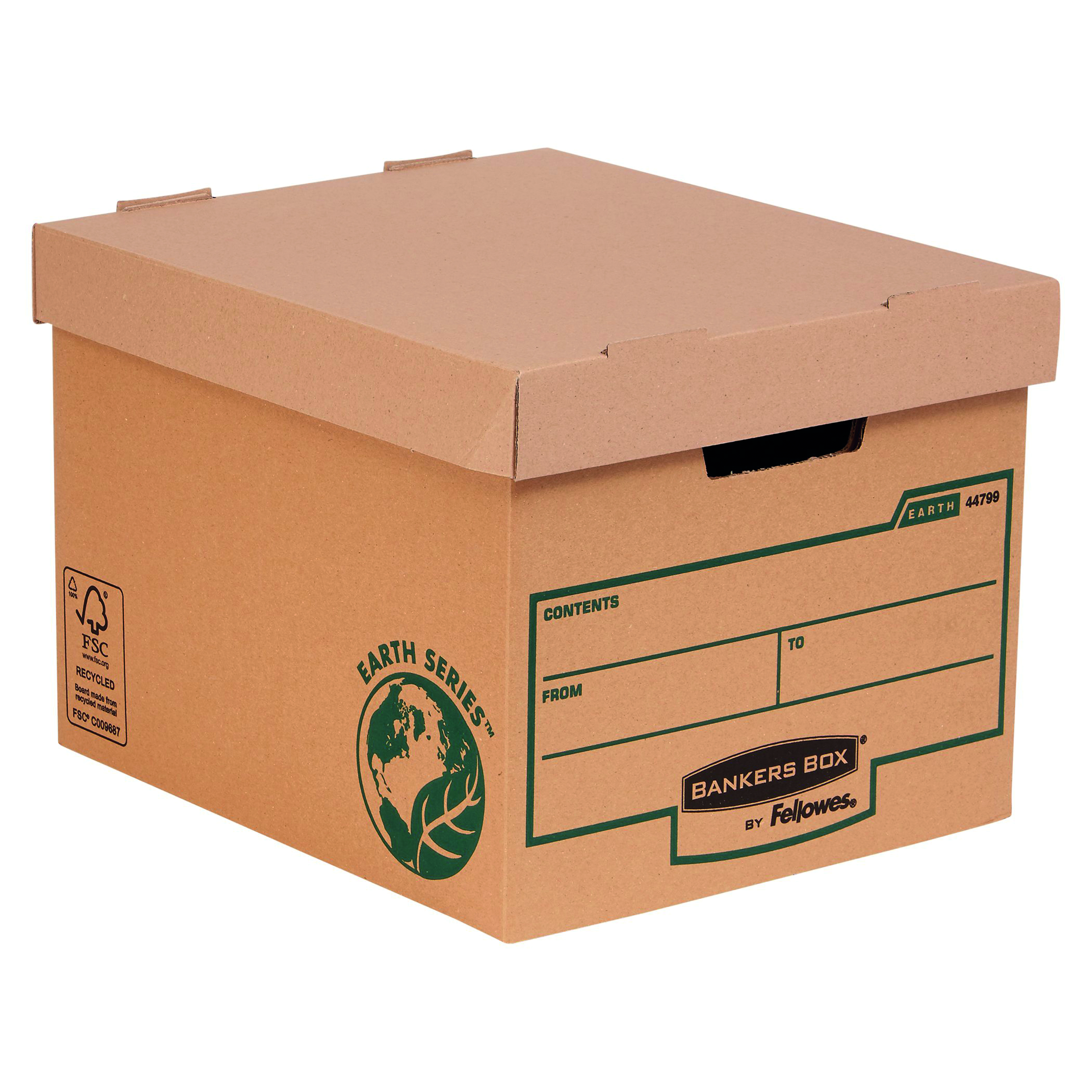 Fellowes+Bankers+Box+Earth+Series+Box+Heavy+Duty+%28Pack+of+10%29+4479901