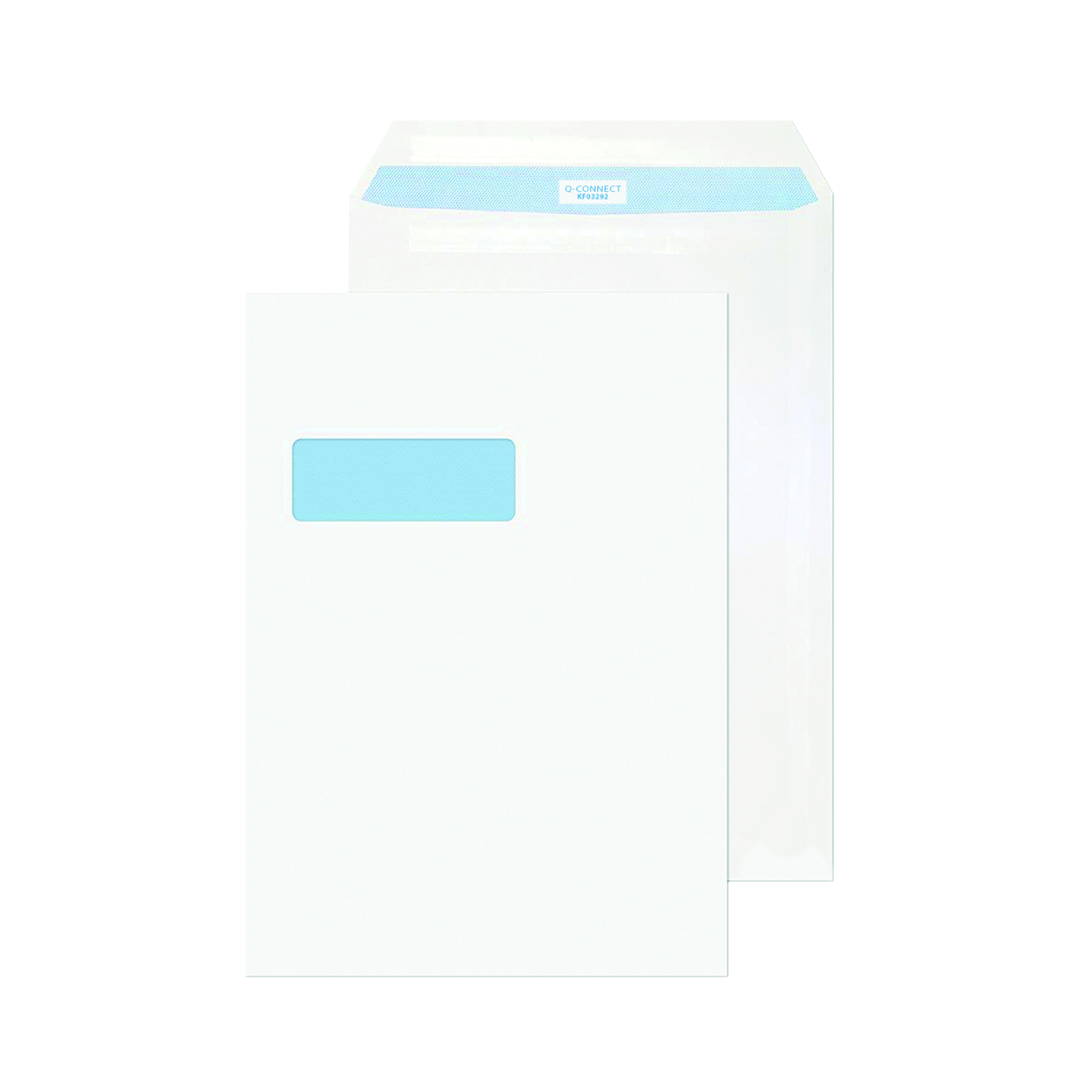 Q-Connect+C4+Envelope+Window+Self+Seal+90gsm+White+%2875+Pack%29+KF07561