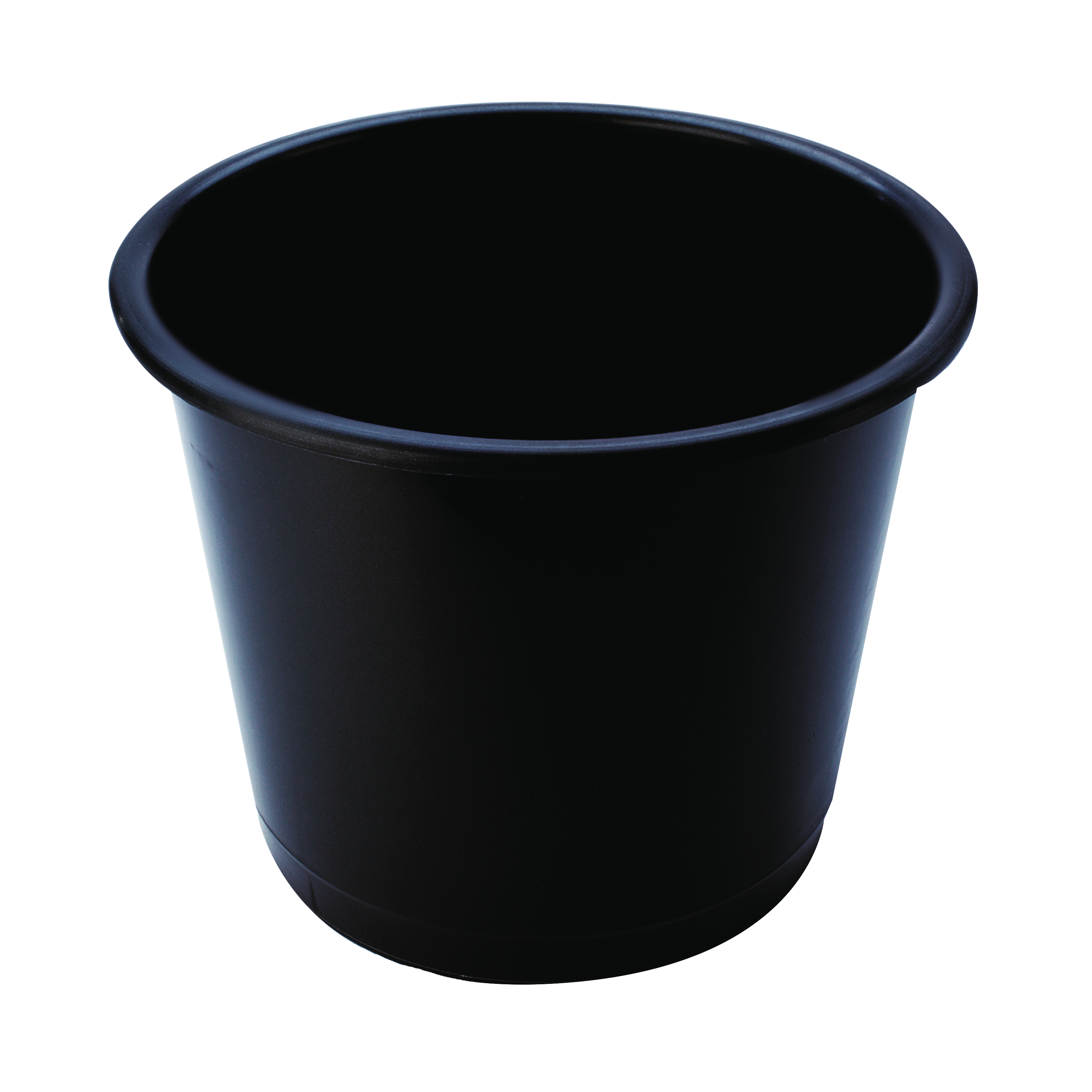 Q-Connect+Waste+Bin+14+Litre+Black+CP025KFBLK