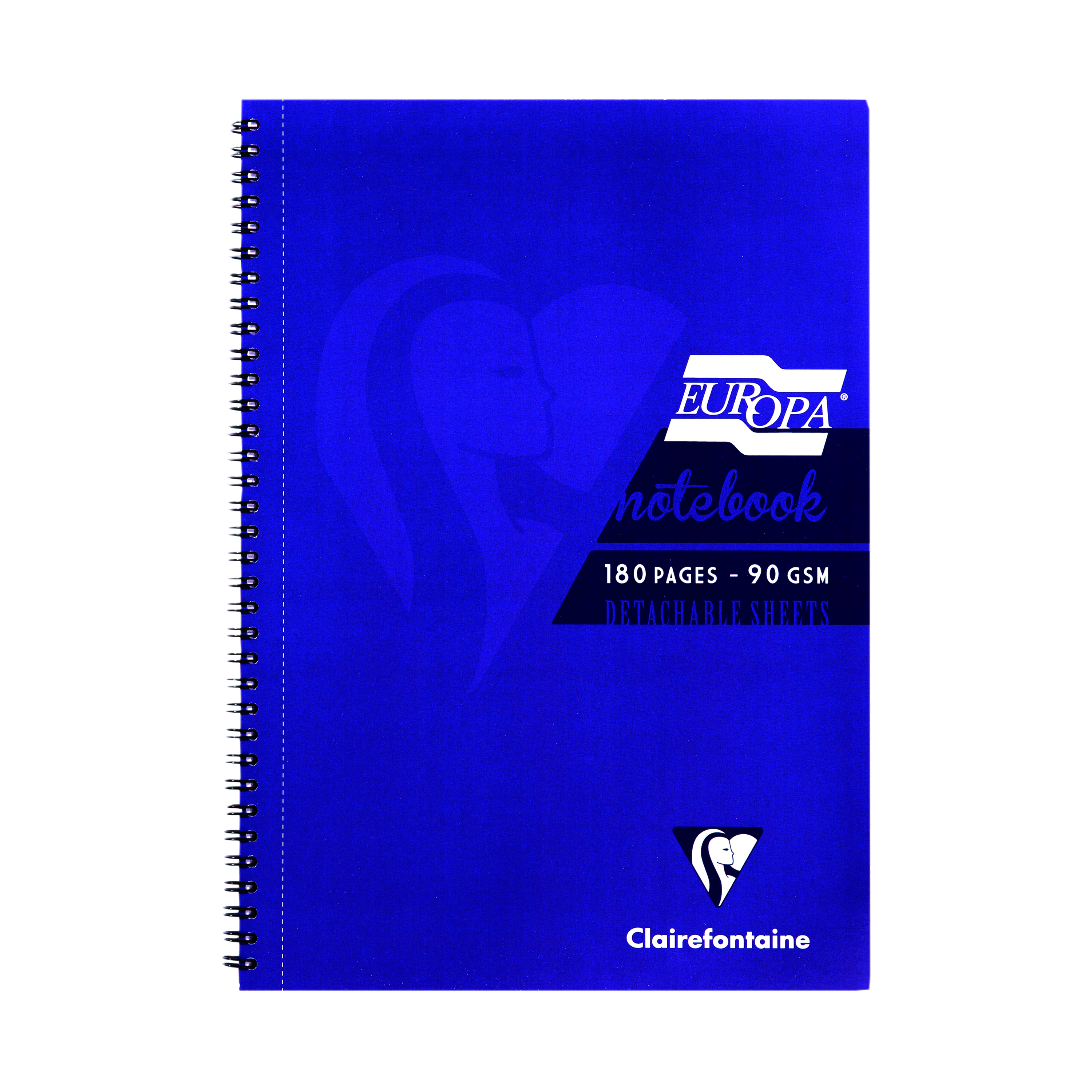 Clairefontaine+Europa+Notebook+180+Pages+A5+Purple+%28Pack+of+5%29+5813Z