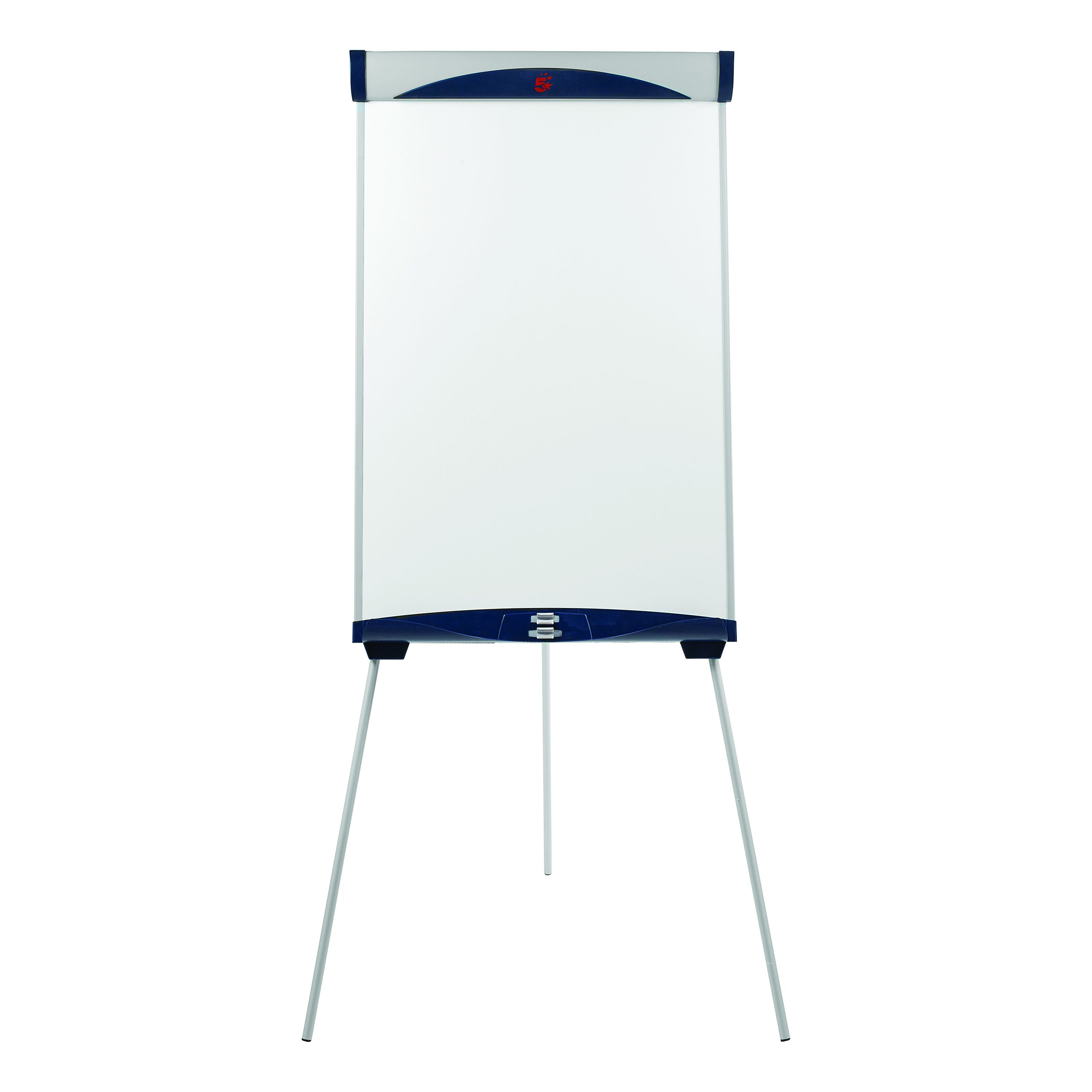 5+Star+Drywipe+Magnetic+Easel+with+Pen+Tray+and+Extension+Arms+A1%2FEuro+Grey+915048