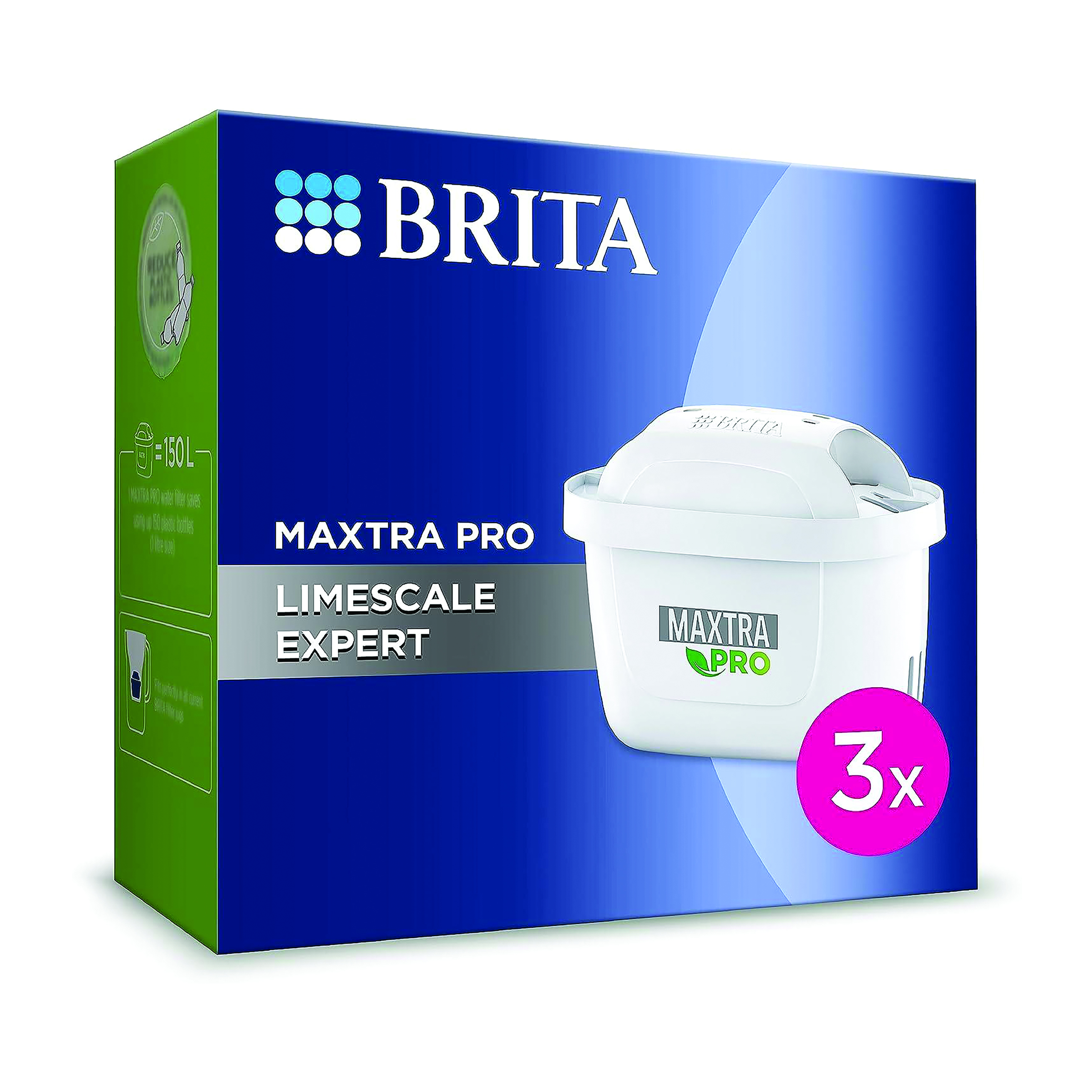 Brita+Maxtra+Pro+Limescale+Expert+Water+Cartridge+%28Pack+of+3%29+1050913