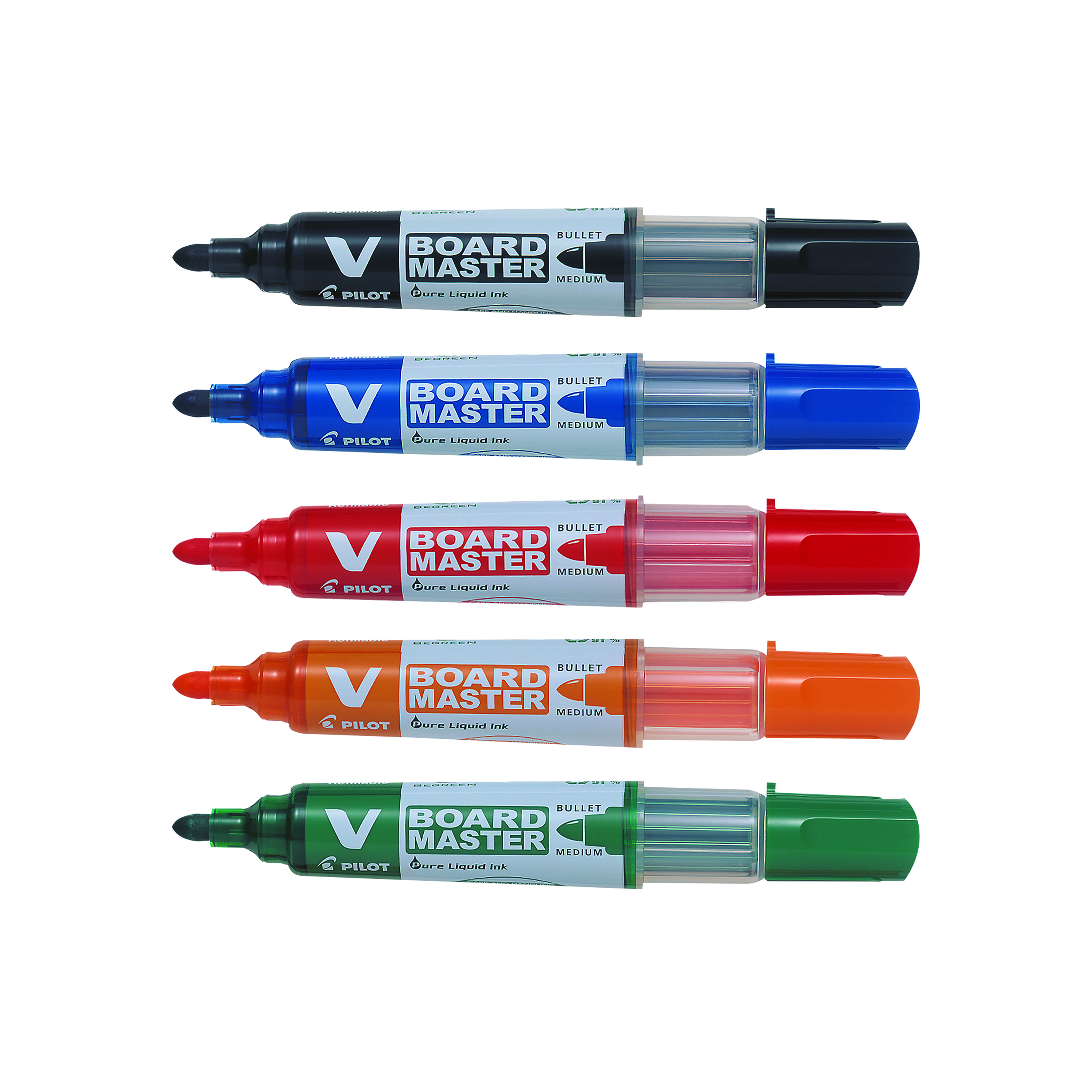 Pilot+V-Board+Master+Bullet+Tip+Medium+Assorted+%28Pack+of+10%29+5012052029736