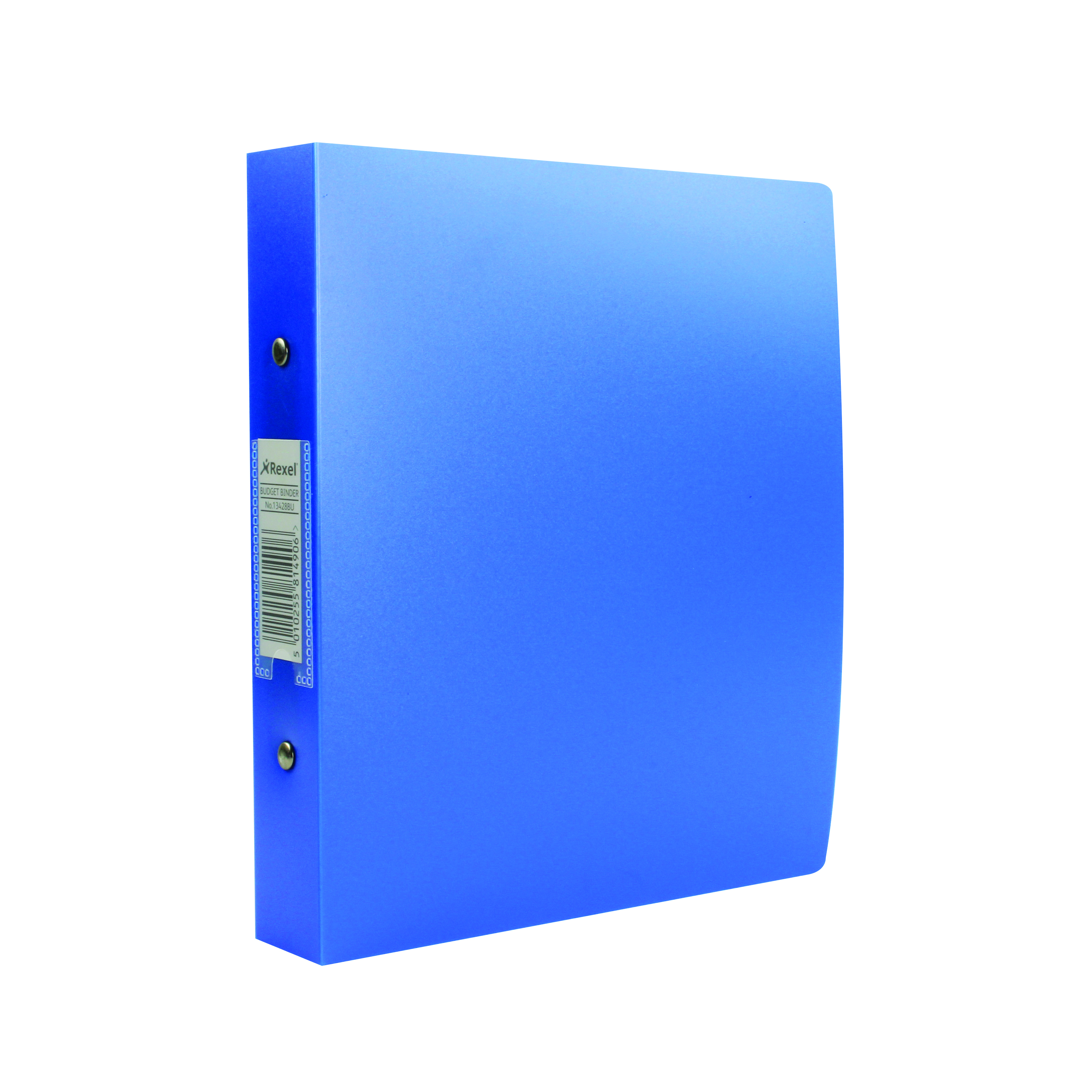 Rexel+Budget+2+Ring+Binder+Polypropylene+A5+Blue+%28Pack+of+10%29+13428BU