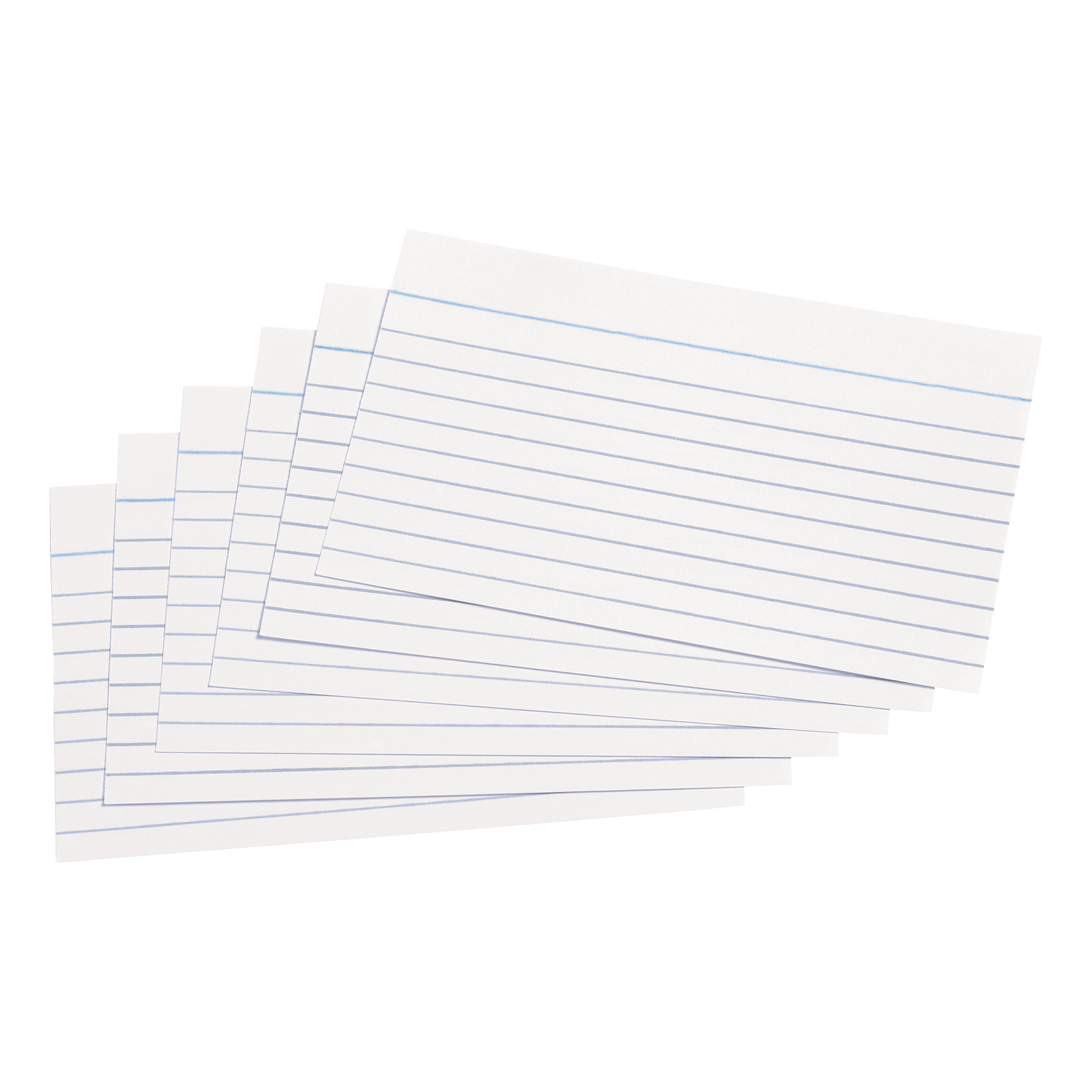 5+Star+Office+Record+Cards+Ruled+Both+Sides+5x3in+127x76mm+White+%28Pack+of+100%29