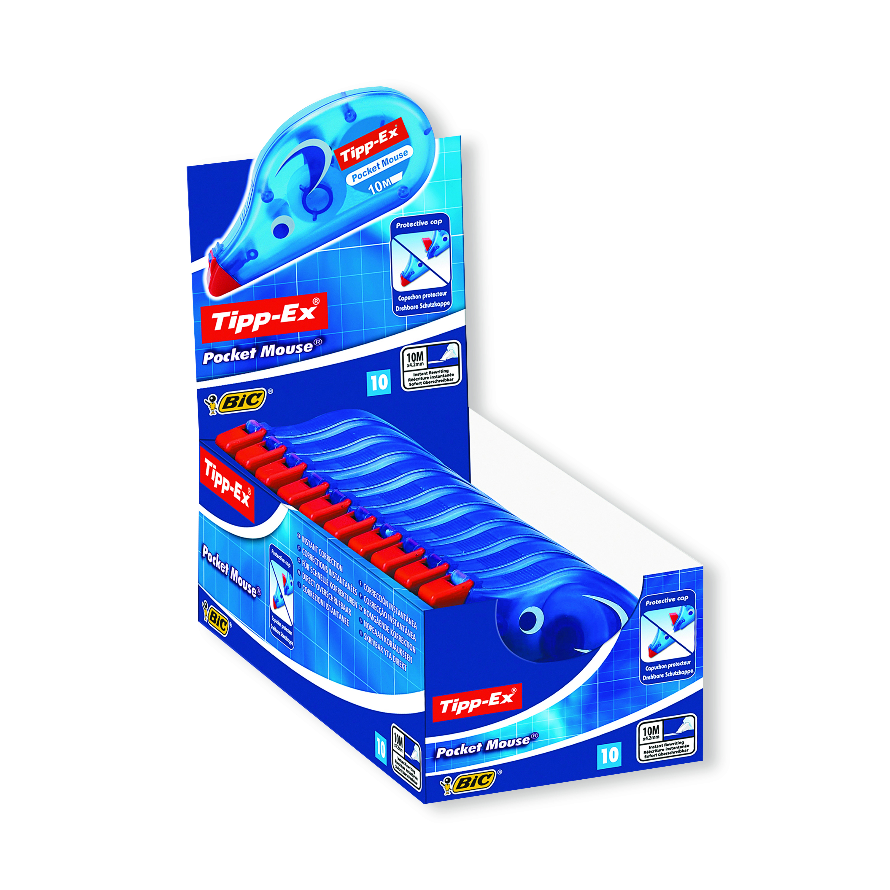 Tipp-Ex+Pocket+Mouse+Correction+Roller+%28Pack+of+10%29+820789