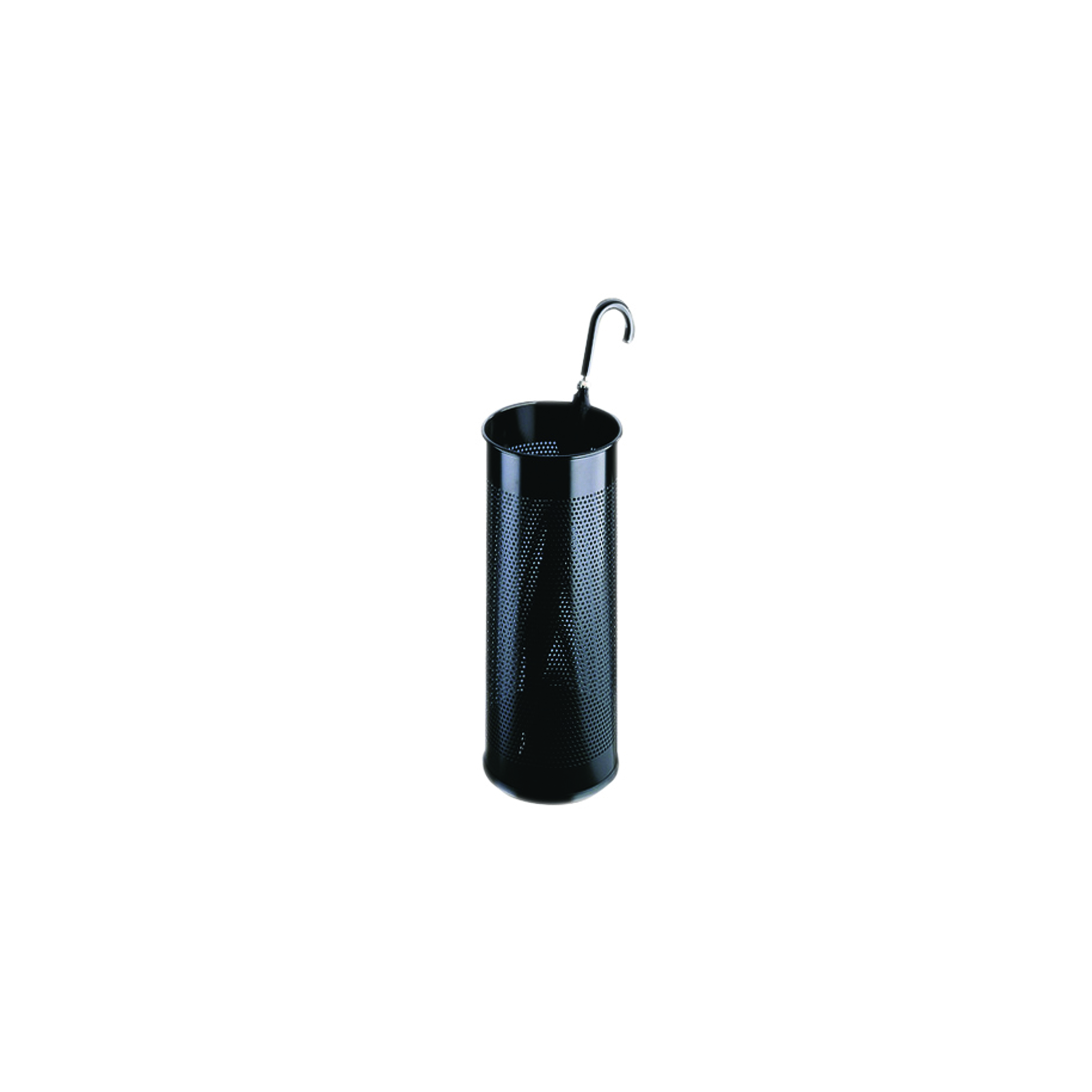 Umbrella%2FWaste+Bin+Perforated+Black+310251