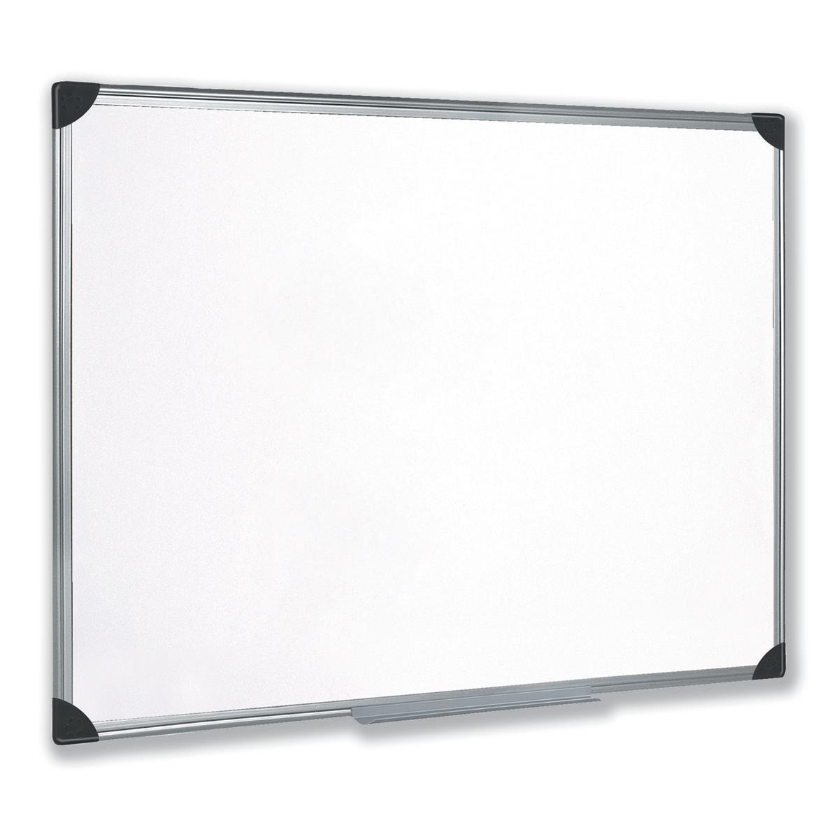 5+Star+Office+Whiteboard+Drywipe+Magnetic+with+Pen+Tray+and+Aluminium+Trim+900x600mm
