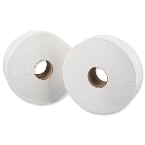 5+Star+Jumbo+Toilet+Roll+1-Ply+250x92x410m+White+%28Pack+of+6%29