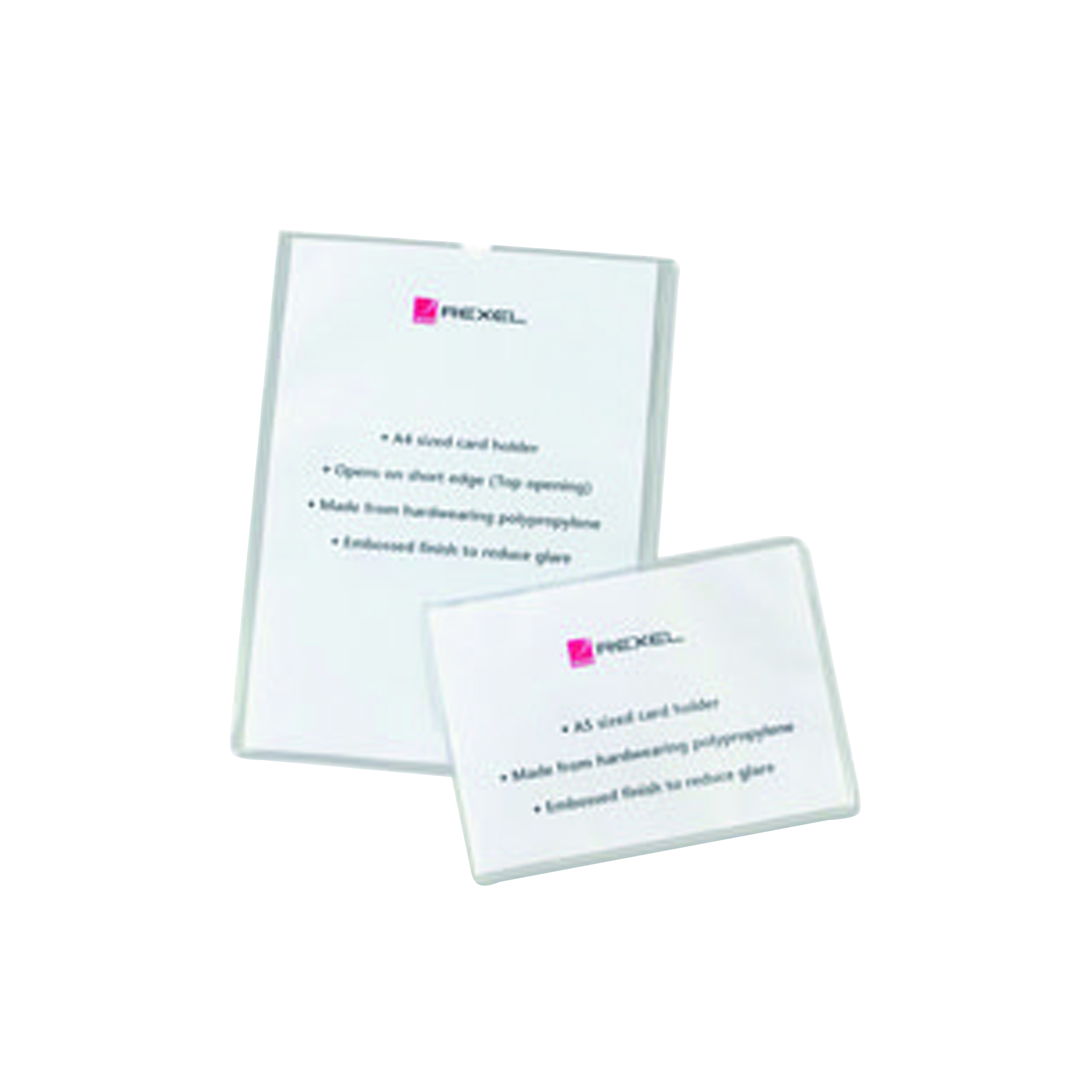 Rexel+Card+Holders+Polypropylene+A4+Clear+%2825+Pack%29+12092