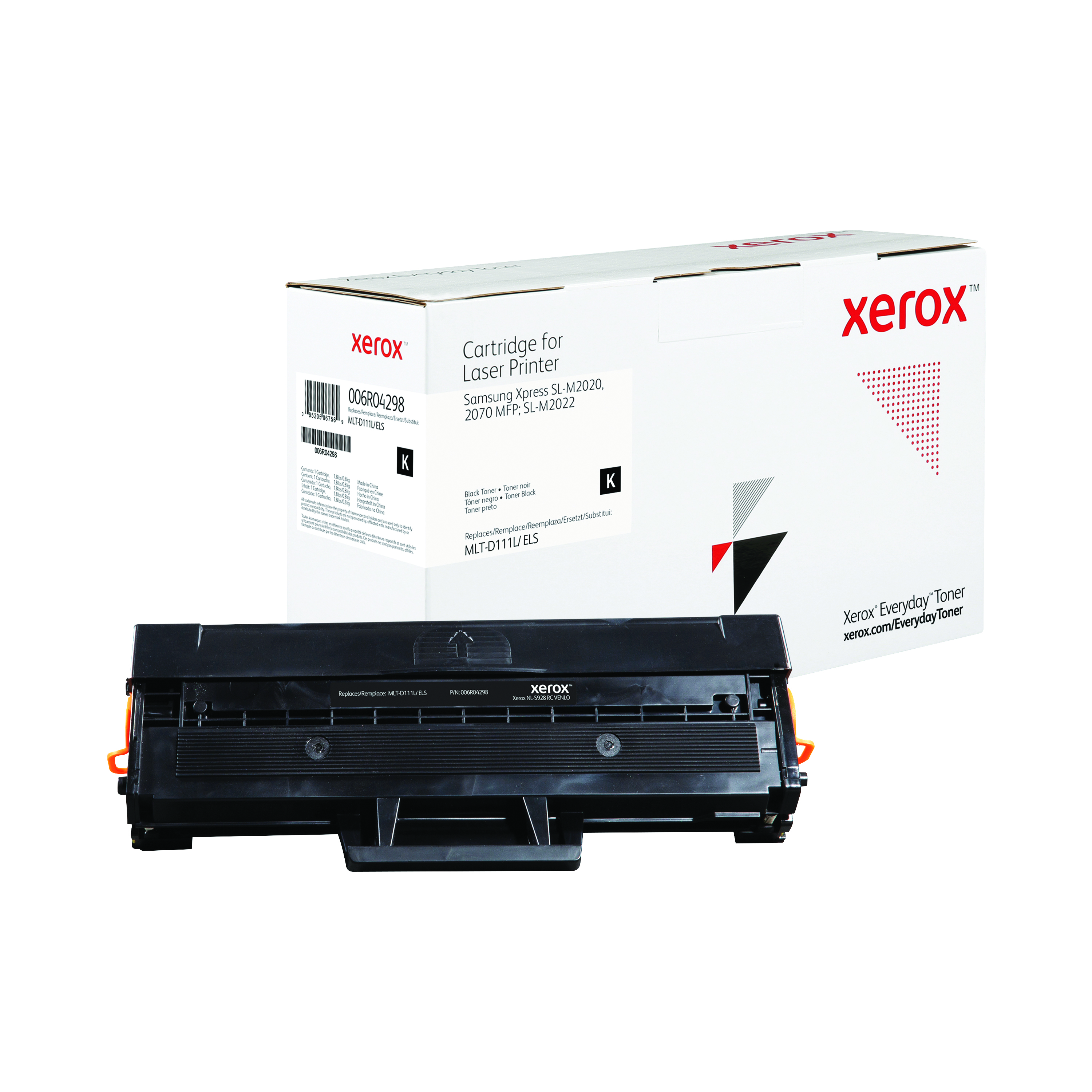 Xerox+Everyday+Replacement+Toner+Cart+High+Yield+Black+For+Samsung+MLT-D111L+006R04298