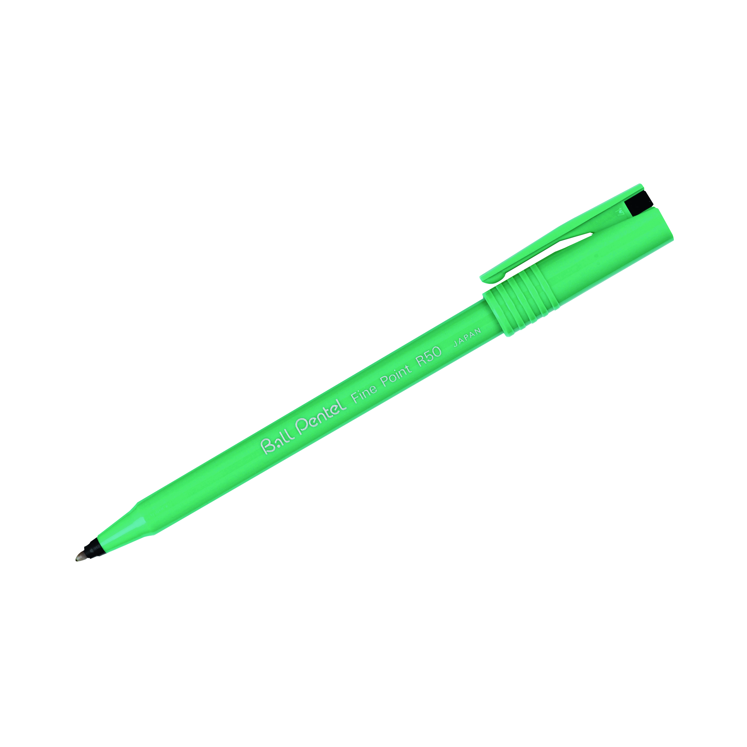 Pentel+Ball+Rollerball+Pen+Medium+Black+%28Pack+of+12%29+R50-A
