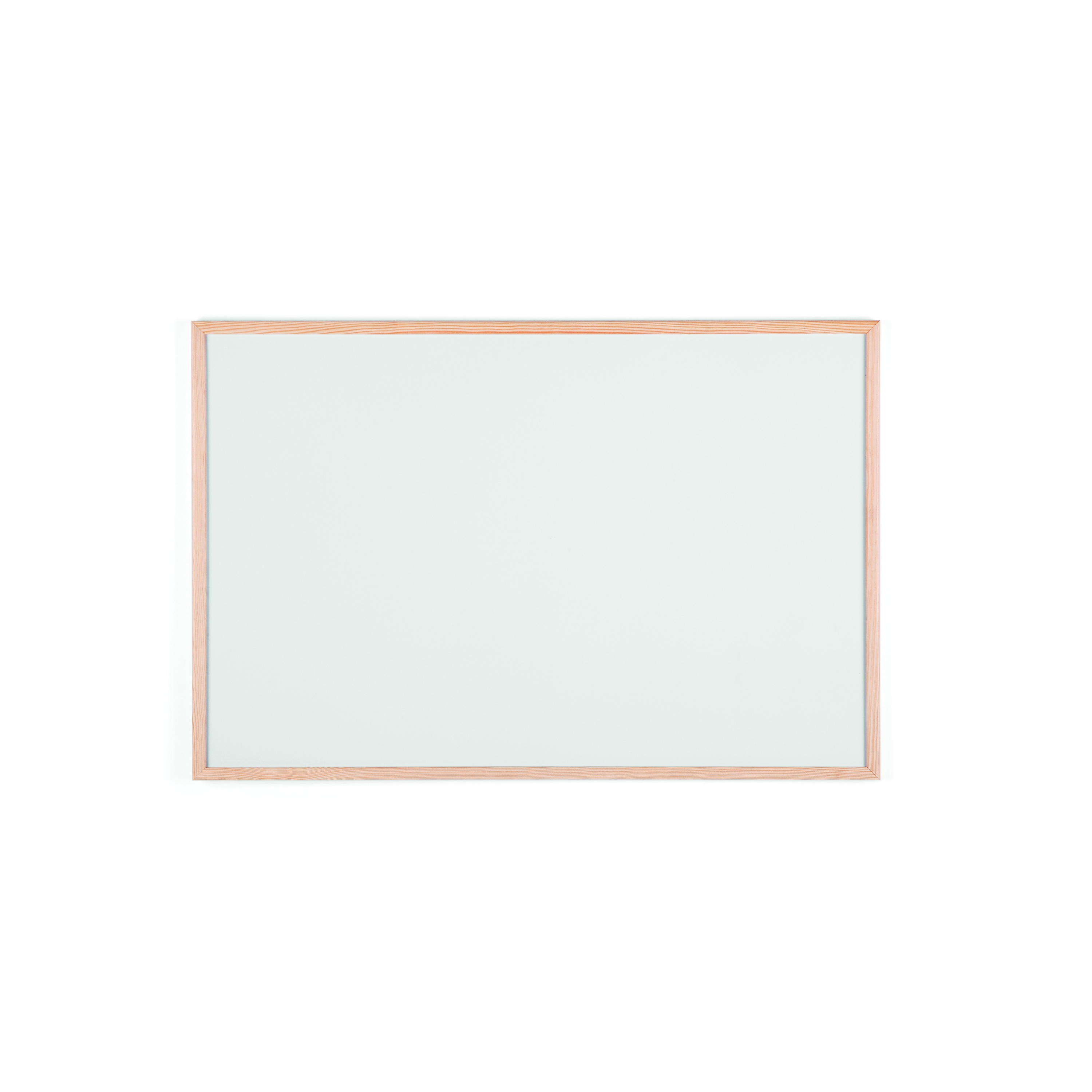 Q-Connect+Wooden+Frame+Whiteboard+900x600mm+KF03571