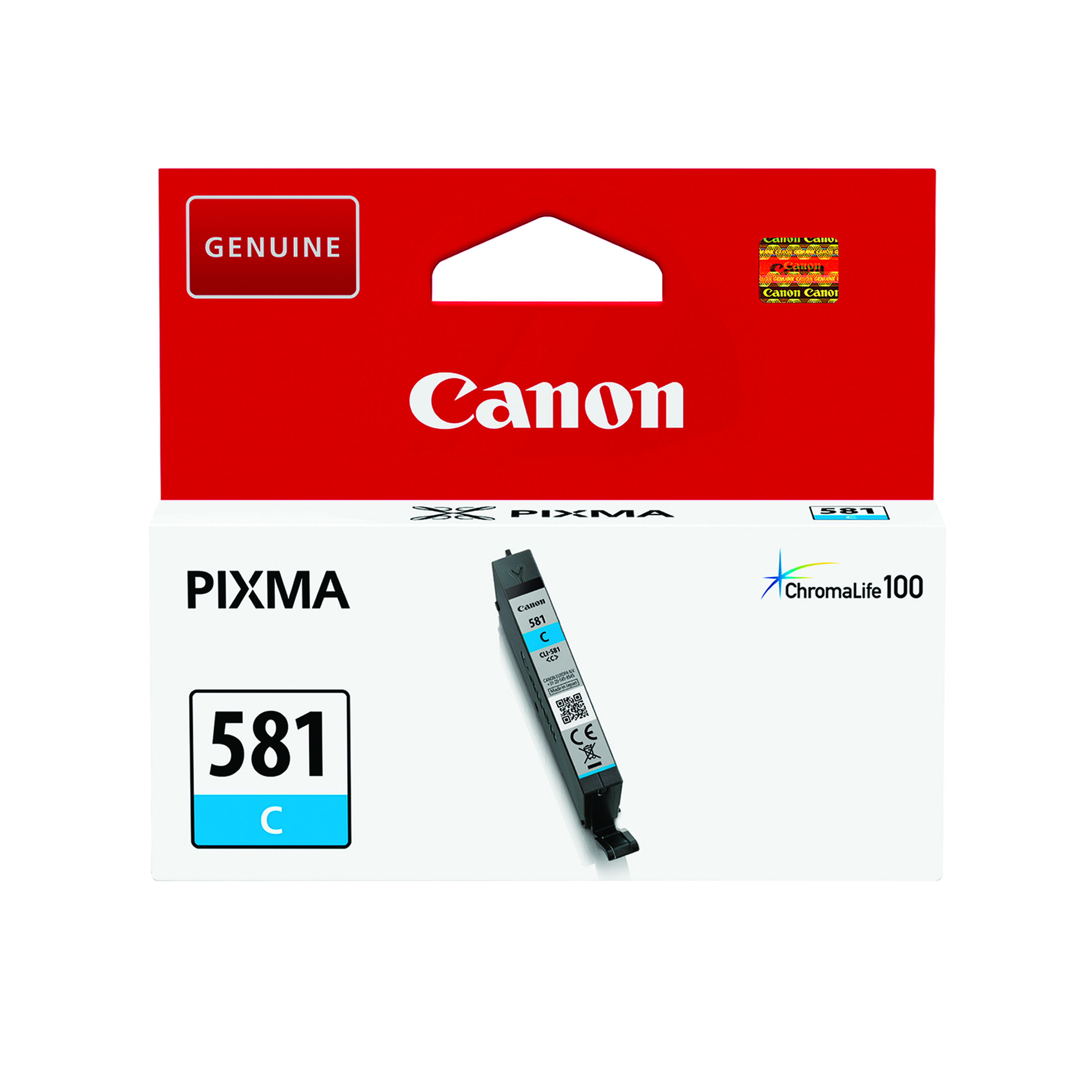 Canon+CLI-581C+Ink+Cartridge+Cyan+2103C001