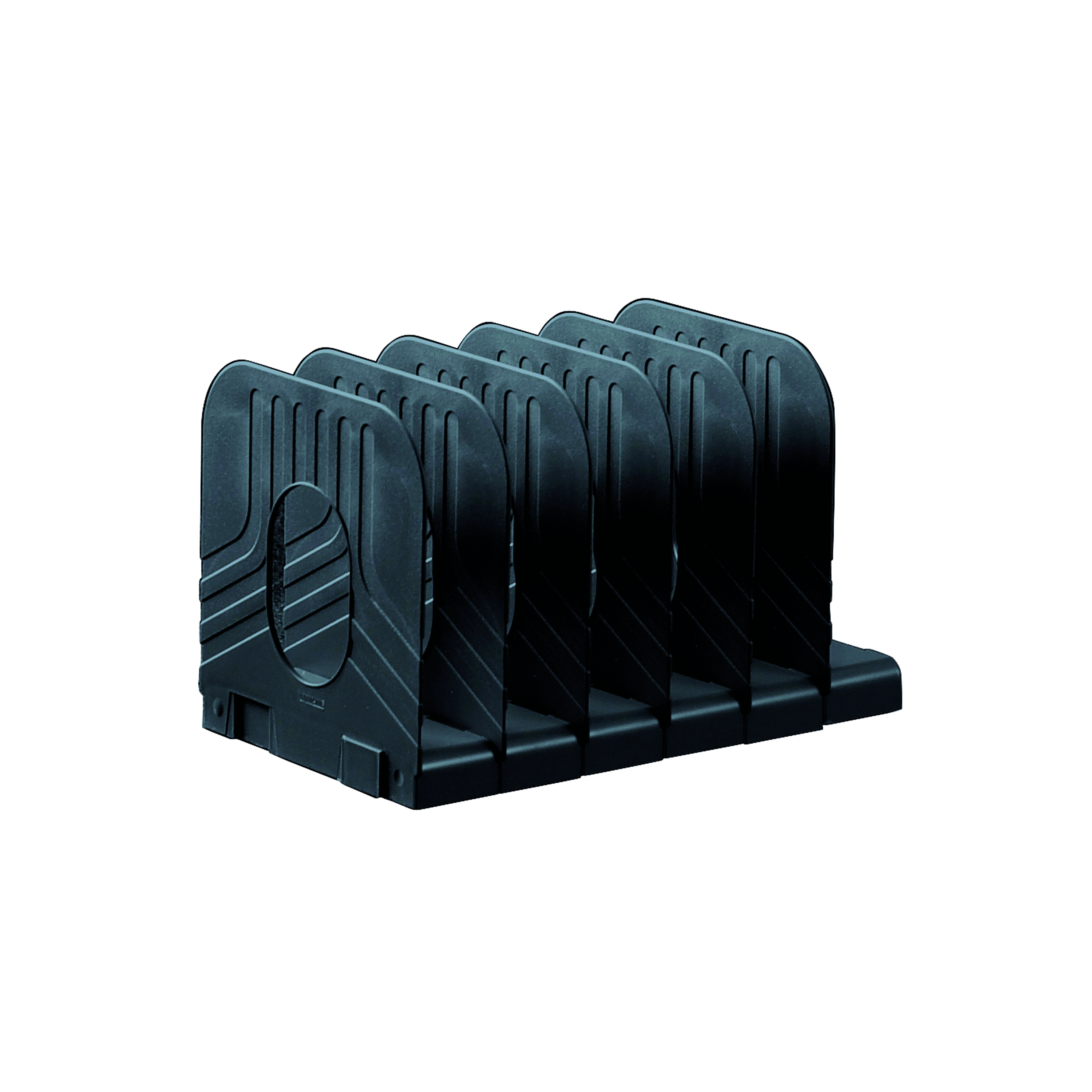 Avery+Original+6-Part+Modular+Book+Rack+Black+66mLBLK