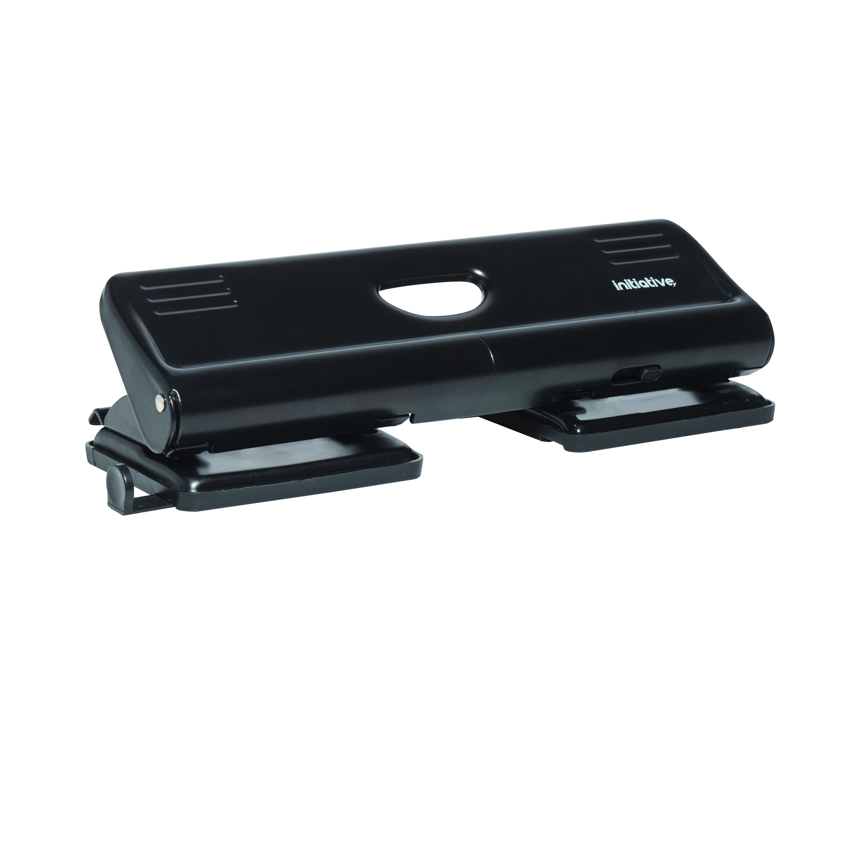 Initiative+4+Hole+Punch+16+Sheet+Black+with+ABS+Handle
