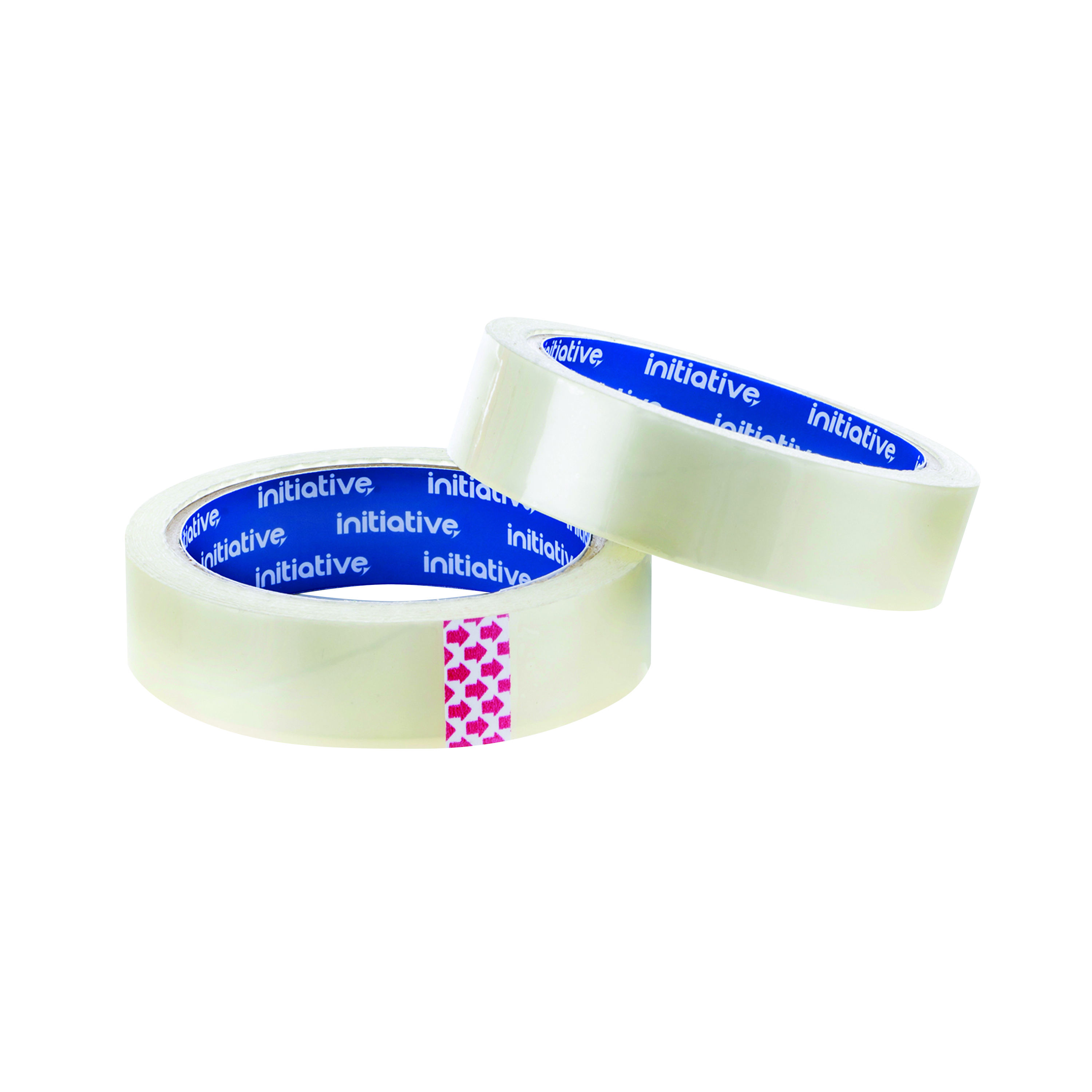 Initiative+Polypropylene+Easy+Tear+Tape+24mmx66m+Clear+%286+Pack%29