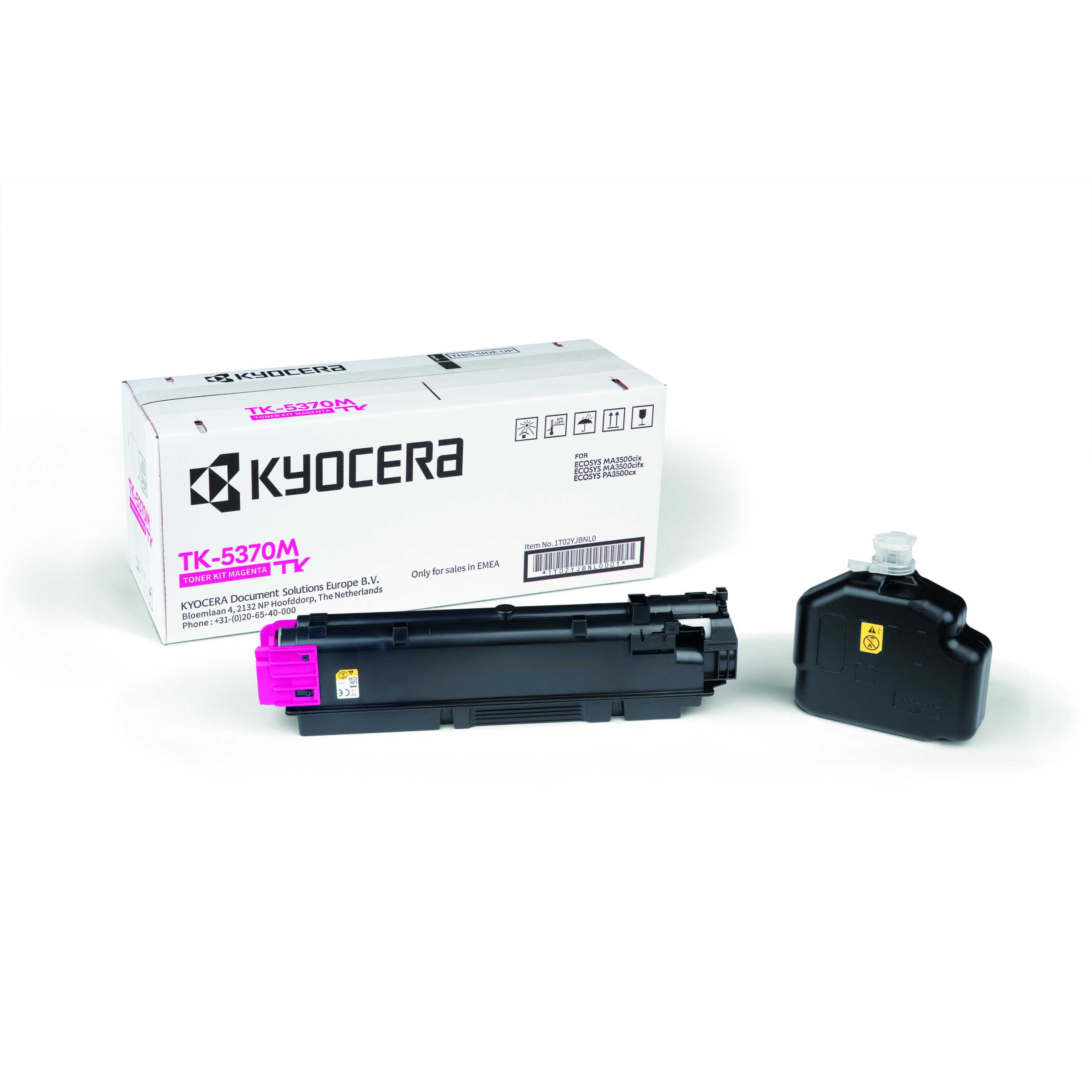 Kyocera+TK-5370M+Toner+Cartridge+Magenta+1T02YJBNL0