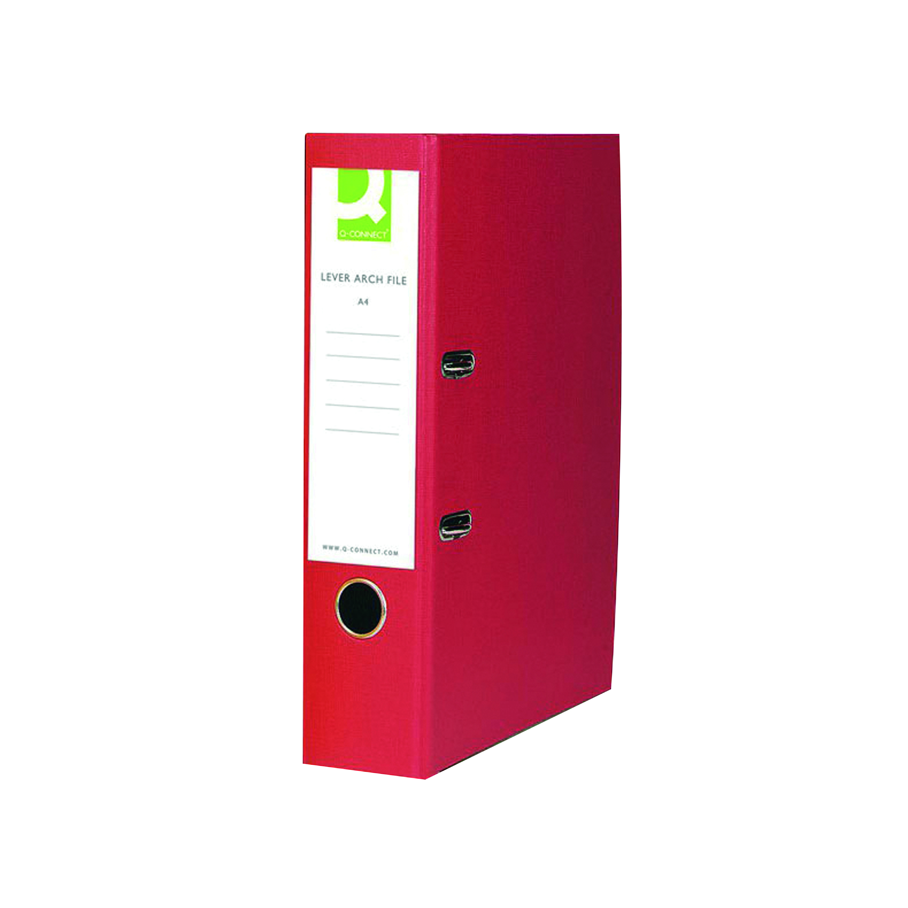 Q-Connect+Lever+Arch+File+Paperbacked+A4+Red+%2810+Pack%29+KF20041