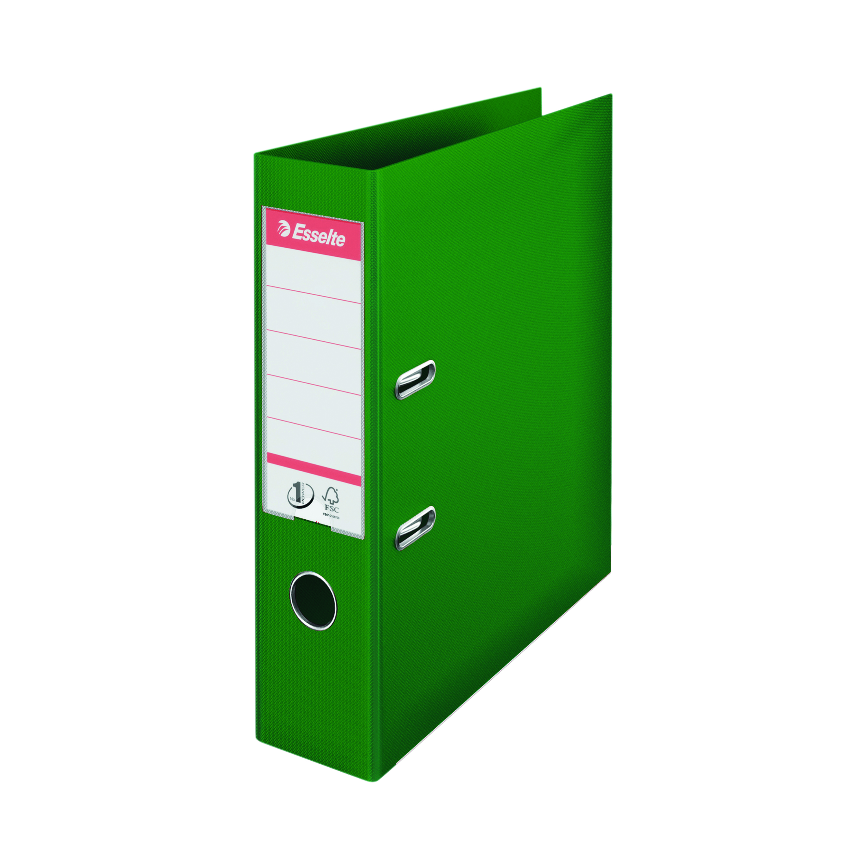 Esselte+No+1+Lever+Arch+File+Slotted+75mm+A4+Green+%28Pack+of+10%29+811360