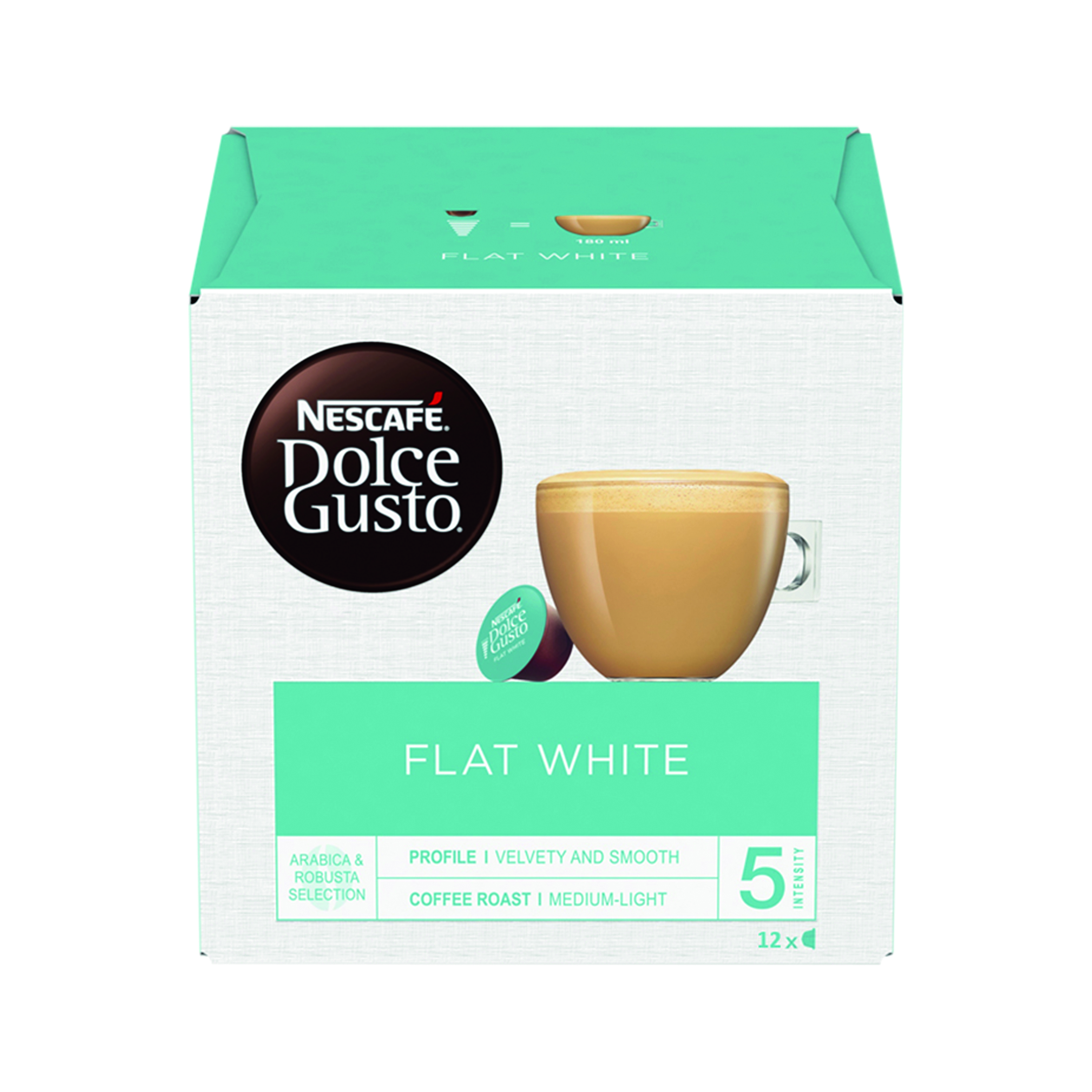 Nescafe+Dolce+Gusto+Flat+White+Coffee+140.4g+%28Pack+of+36%29+12552348