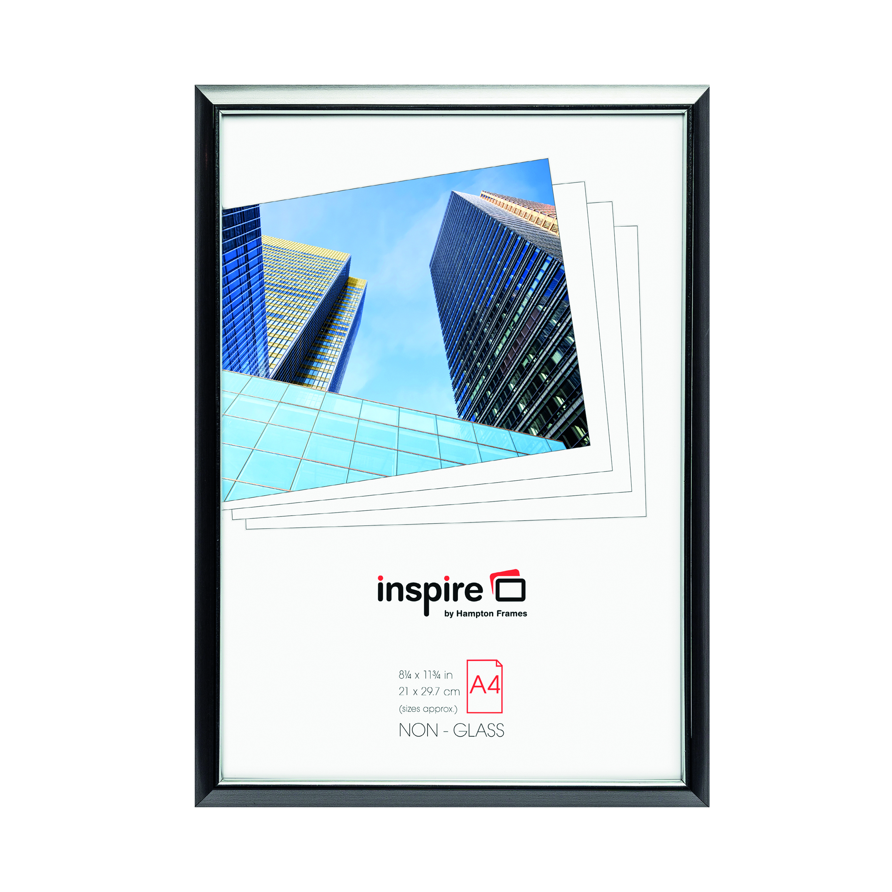 Hampton+Easyloader+Certificate+Photo+Frame+A4+Plexi+Smoke+EASA4SMK