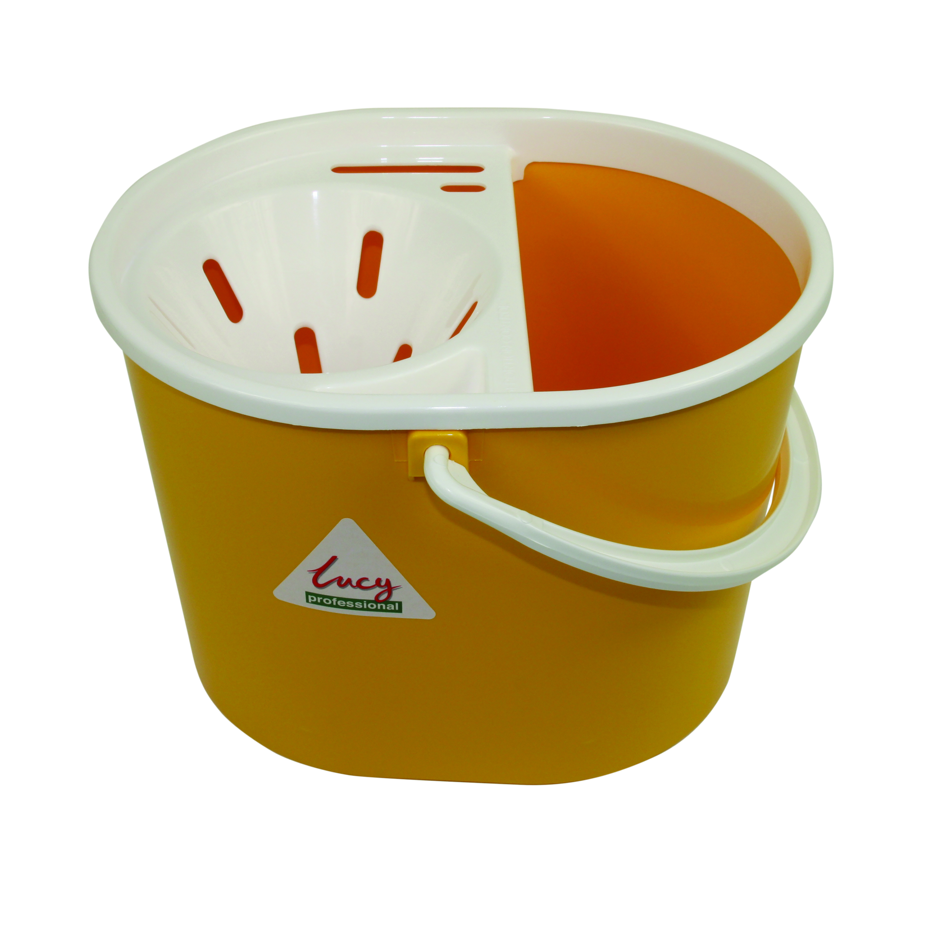 Lucy+12+Litre+Mop+Bucket+Yellow+L1405294