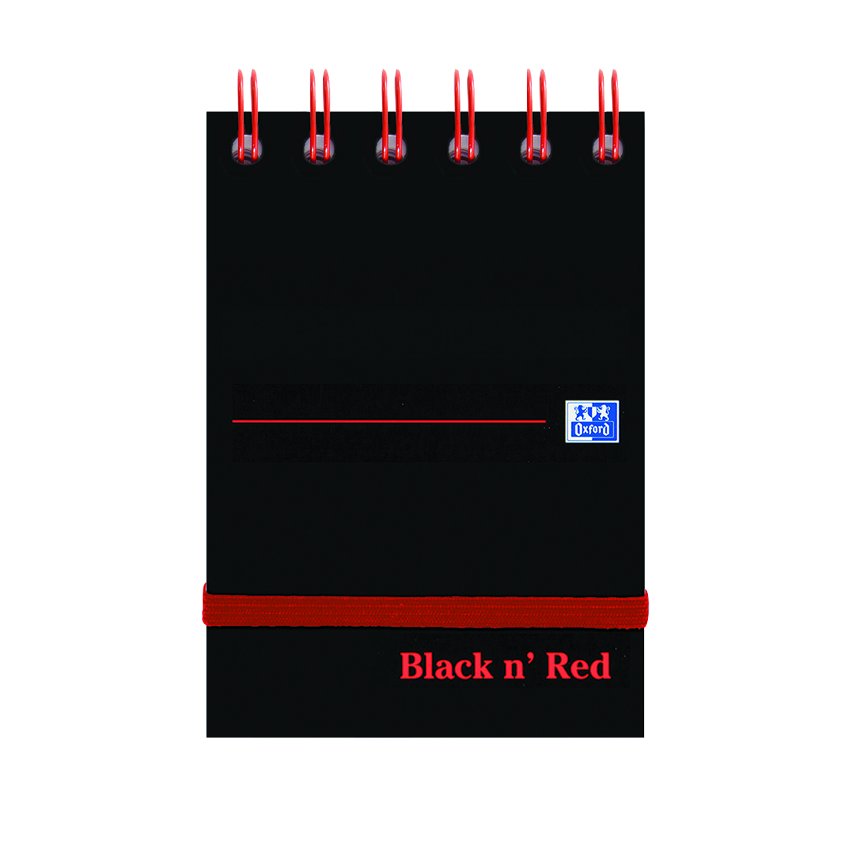Black+n%26apos%3B+Red+Wirebound+Ruled+Elasticated+Notepad+140+Pages+A7+%28Pack+of+5%29+400050435