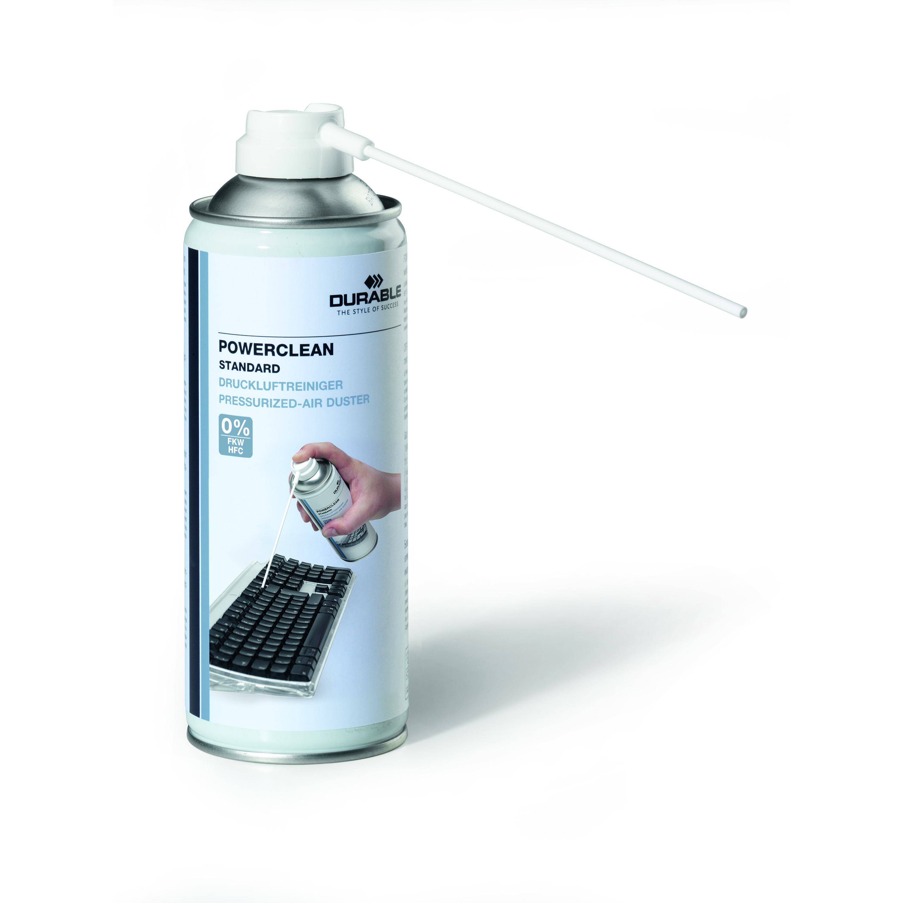 Durable+Powerclean+Standard+400+Compressed+Air+Duster+Flammable+400ml+579619