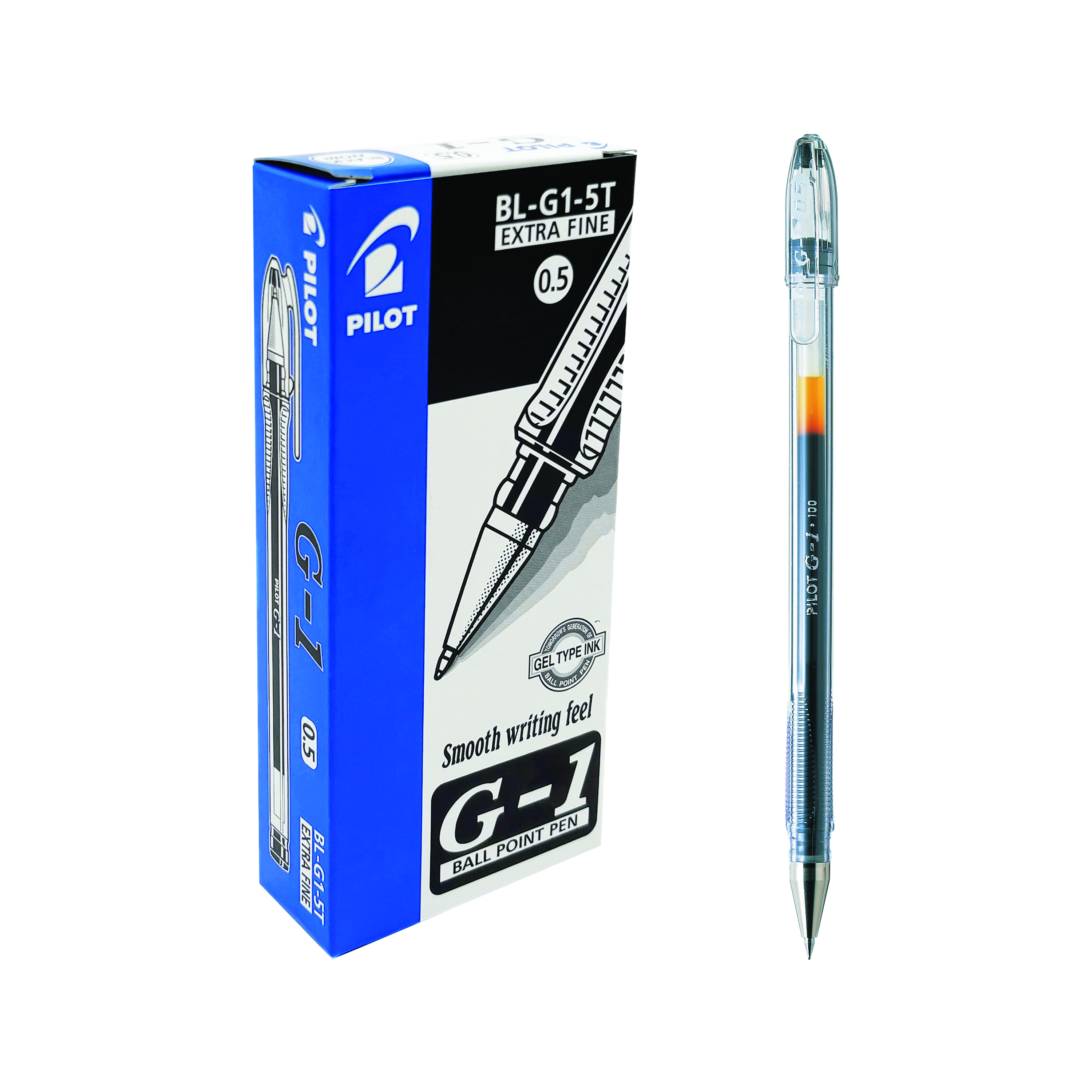 Pilot+G1+Gel+Ink+Rollerball+Pen+Fine+Black+%2812+Pack%29+G10501