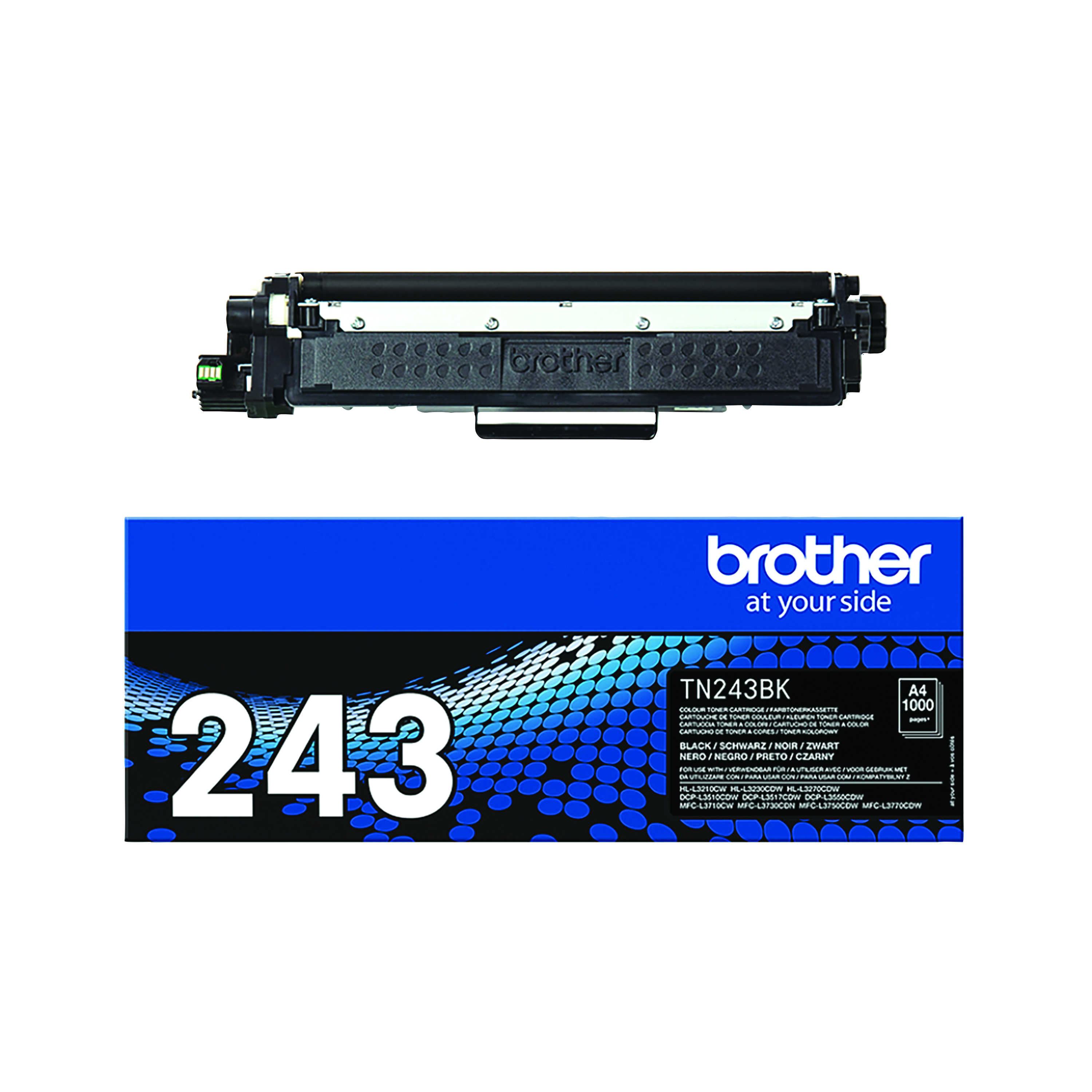 Brother+TN-243BK+Toner+Cartridge+Black+TN243BK