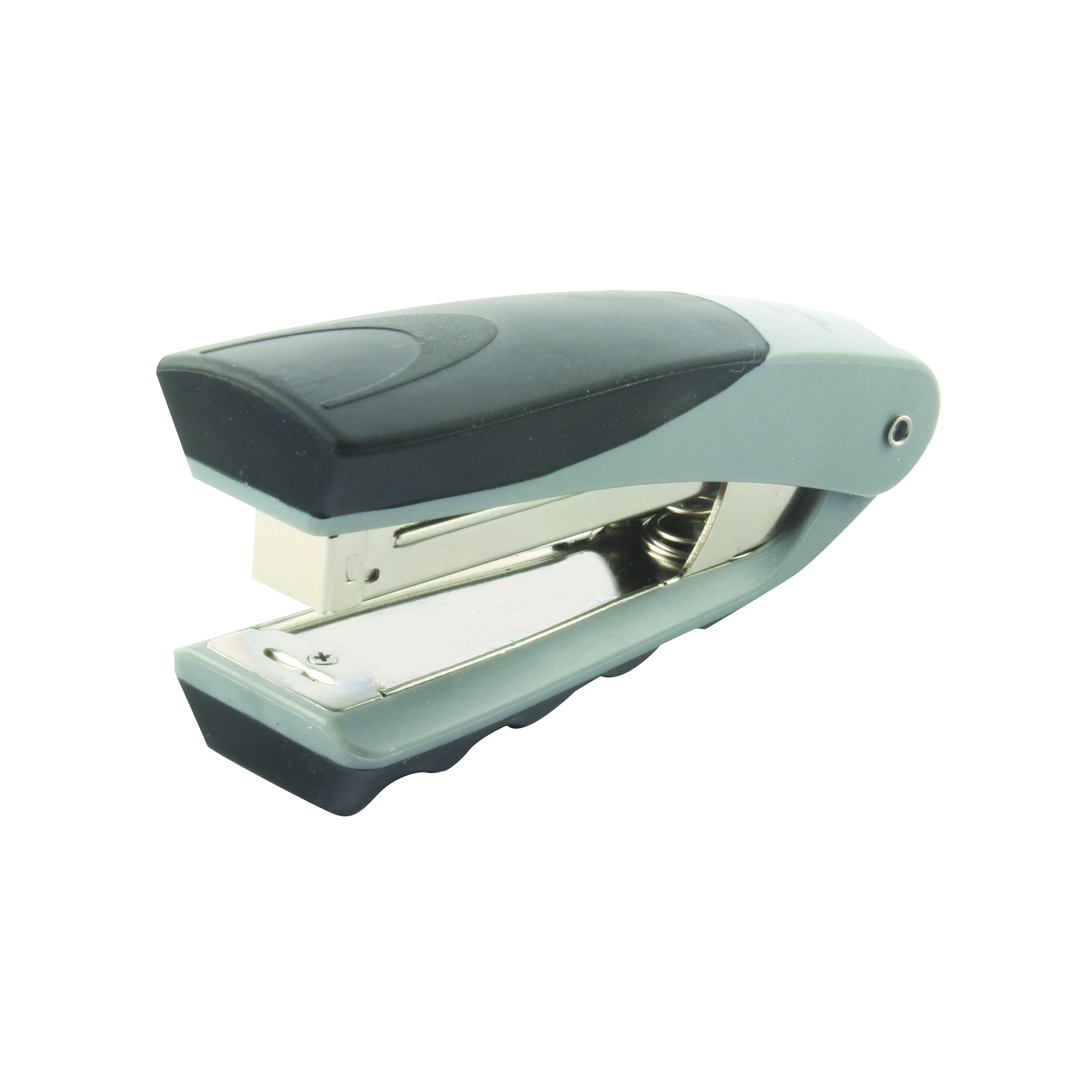 Rexel+Centor+Half+Strip+Stapler+Silver%2FBlack+2100595