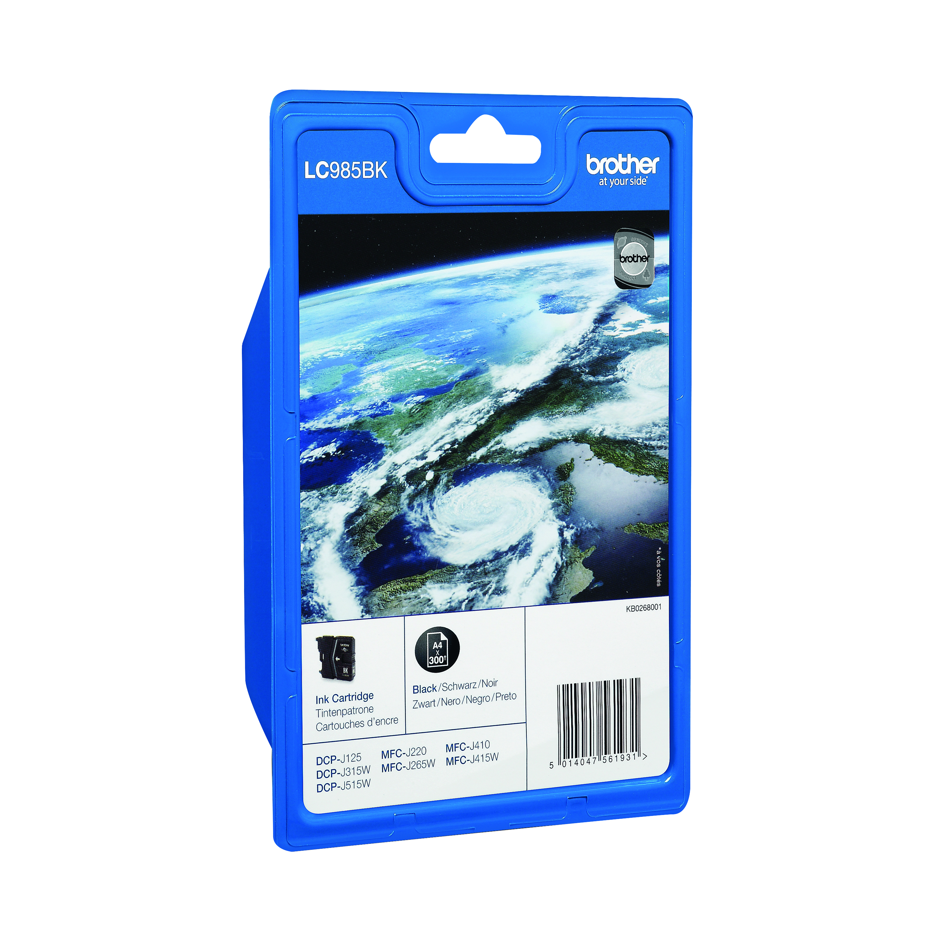 Brother+LC985BK+Inkjet+Cartridge+Black+LC985BK