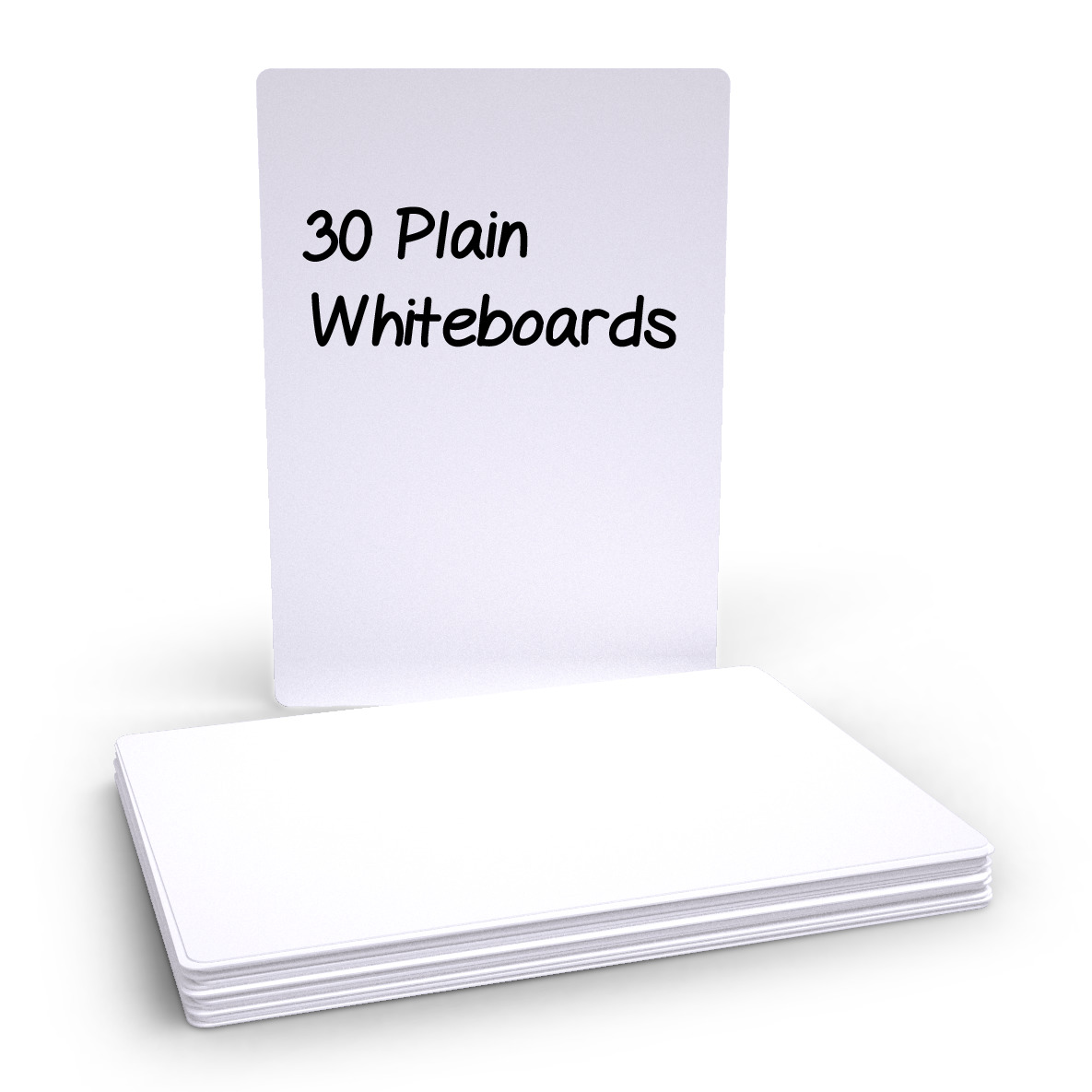Budget+Whiteboard+Plain+%2830+Pack%29+WBP30
