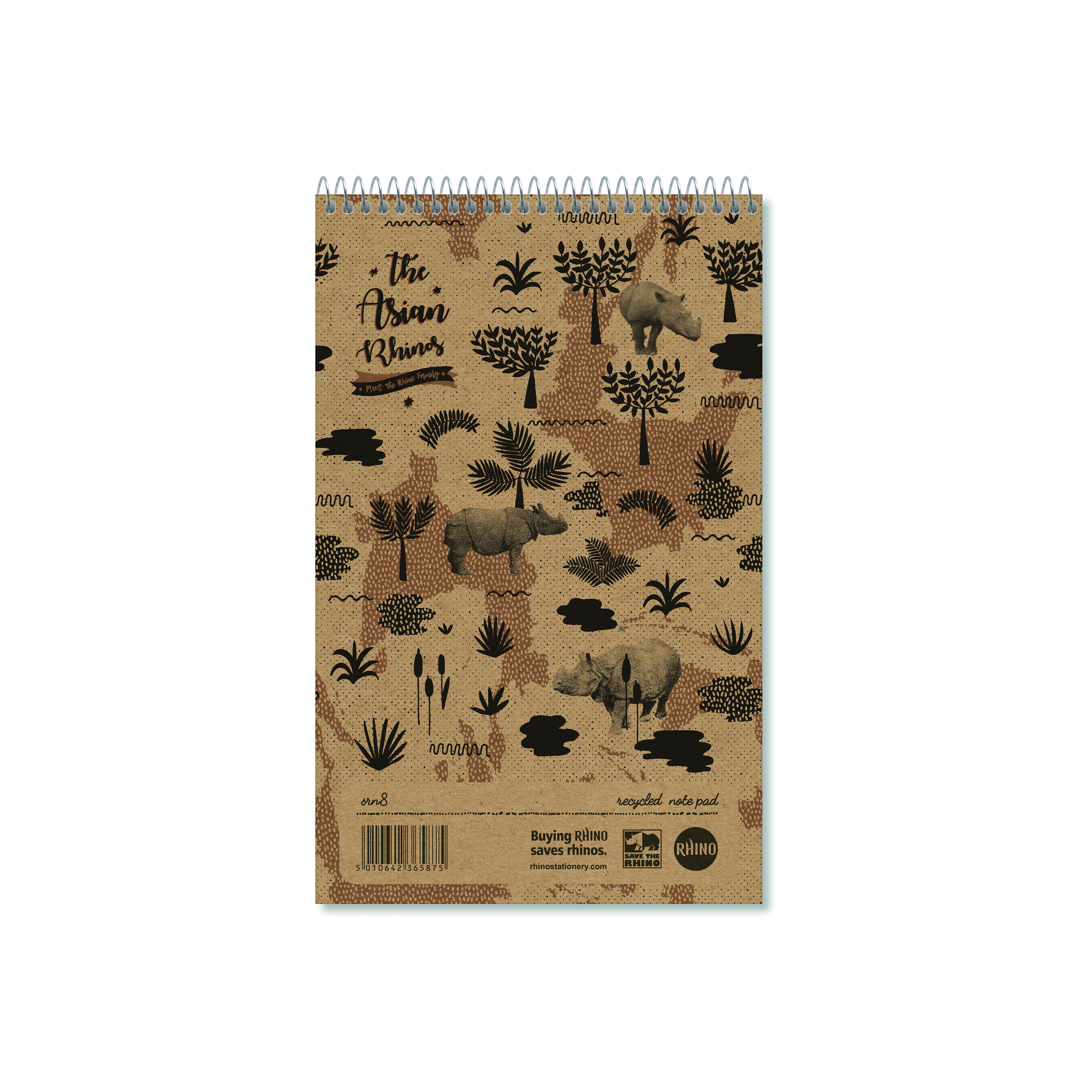 Rhino+Recycled+Shorthand+Notebook+160+Pages+8mm+Ruled+200+x+127mm+%28Pack+of+10%29+SRN8
