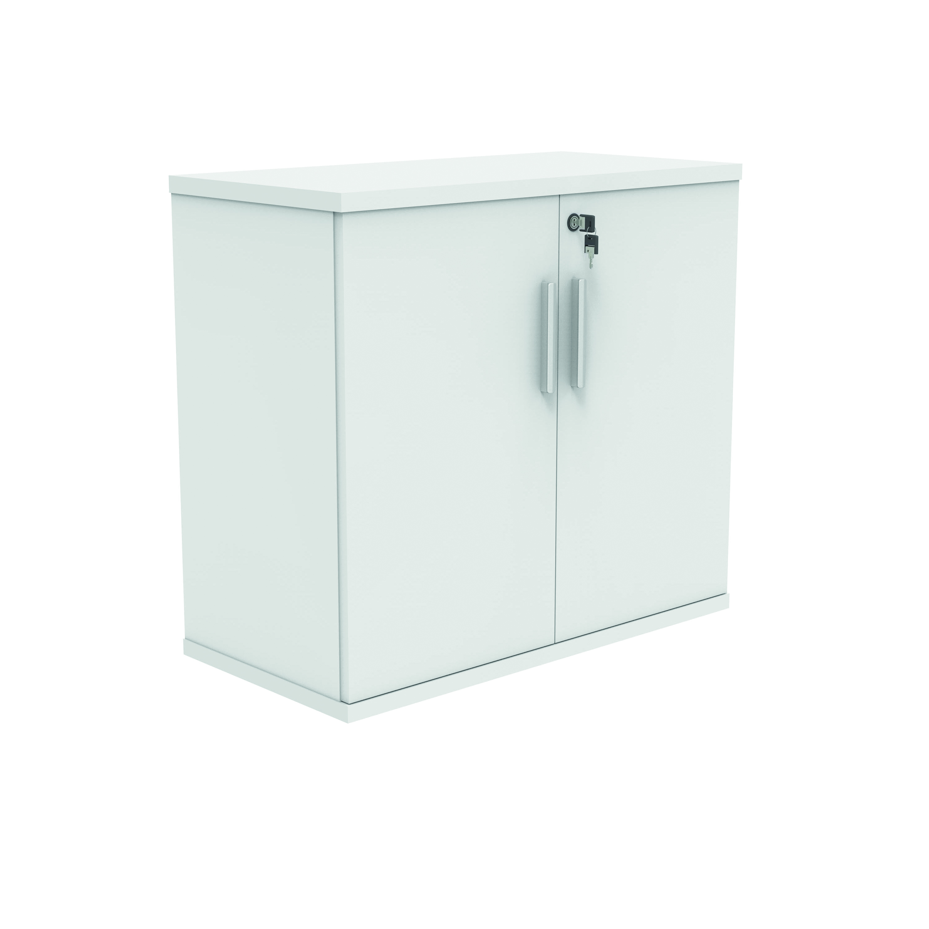 Polaris+Cupboard+Lockable+800x400x730mm+Arctic+White+KF821286
