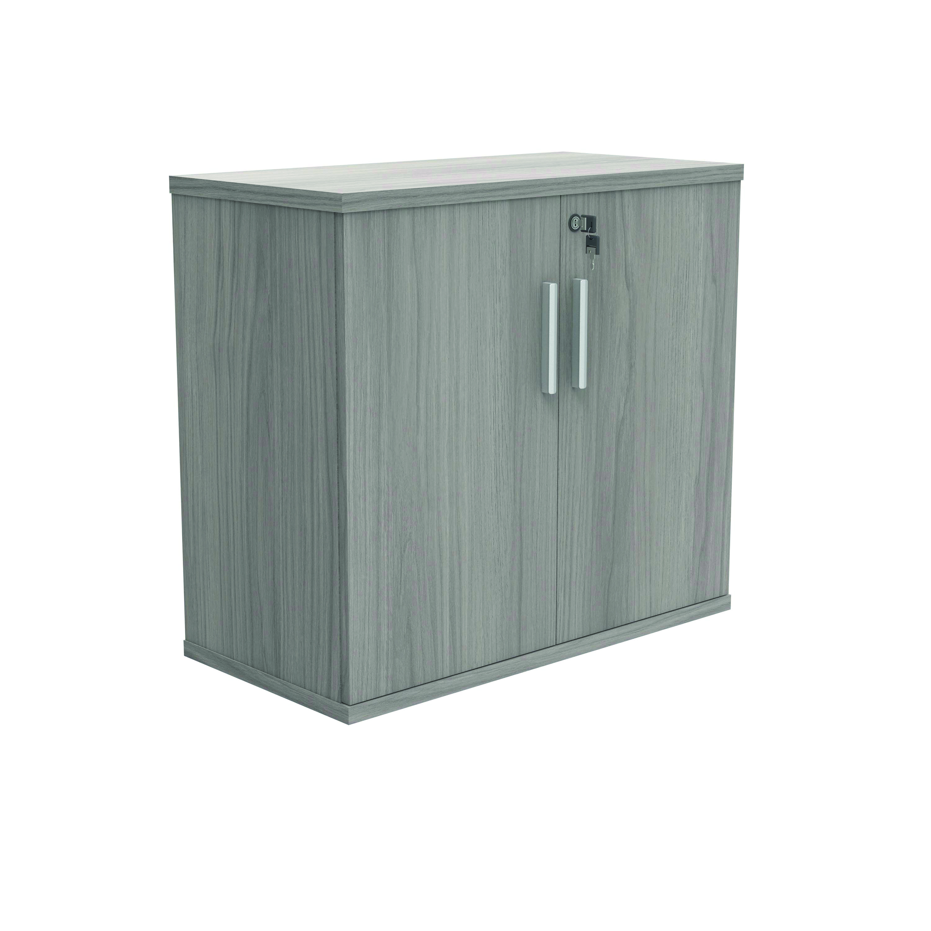 Polaris+Cupboard+Lockable+800x400x730mm+Alaskan+Grey+Oak+KF821336