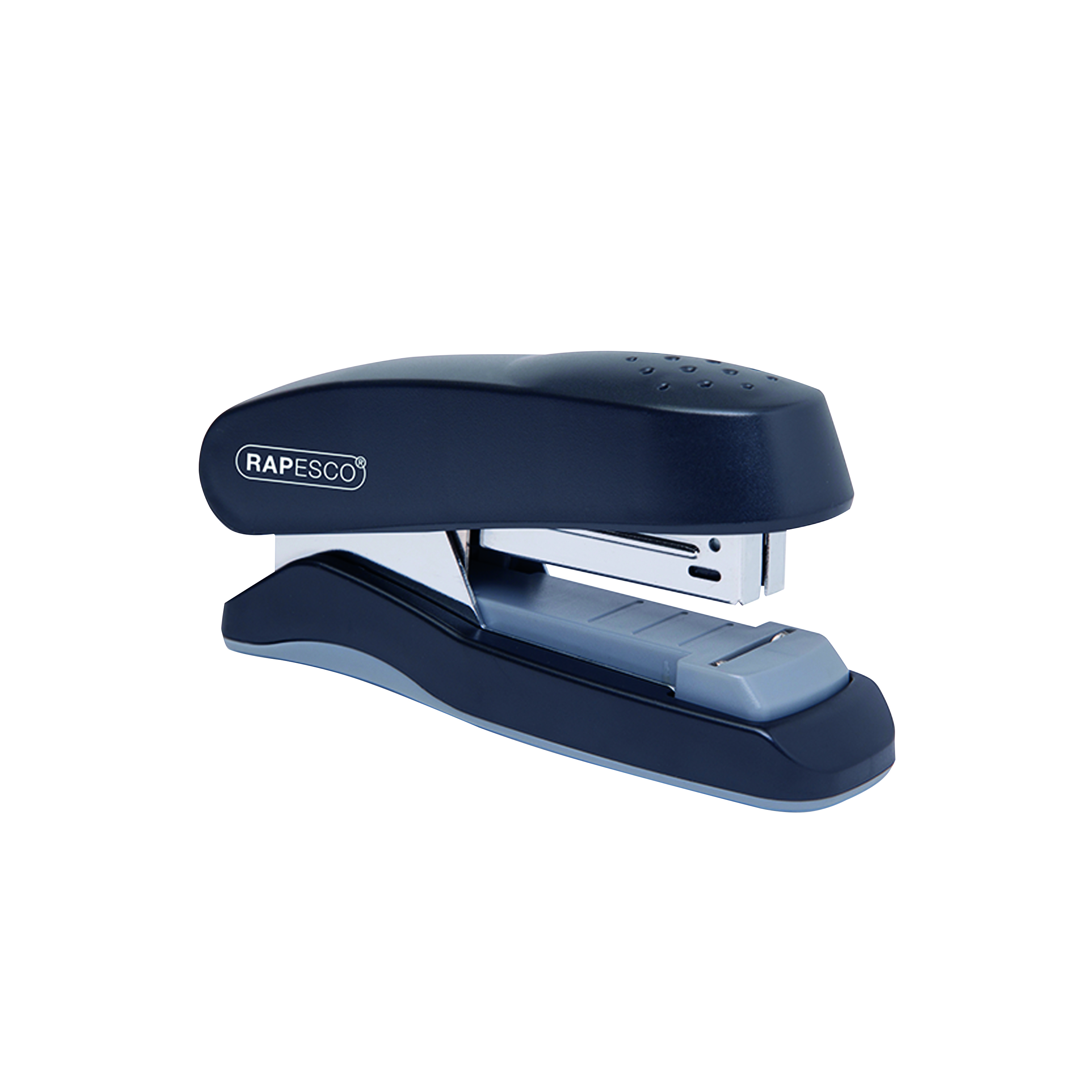 Rapesco+Flat+Clinch+Half+Strip+Stapler+Capacity+30+Sheets+Black+1064