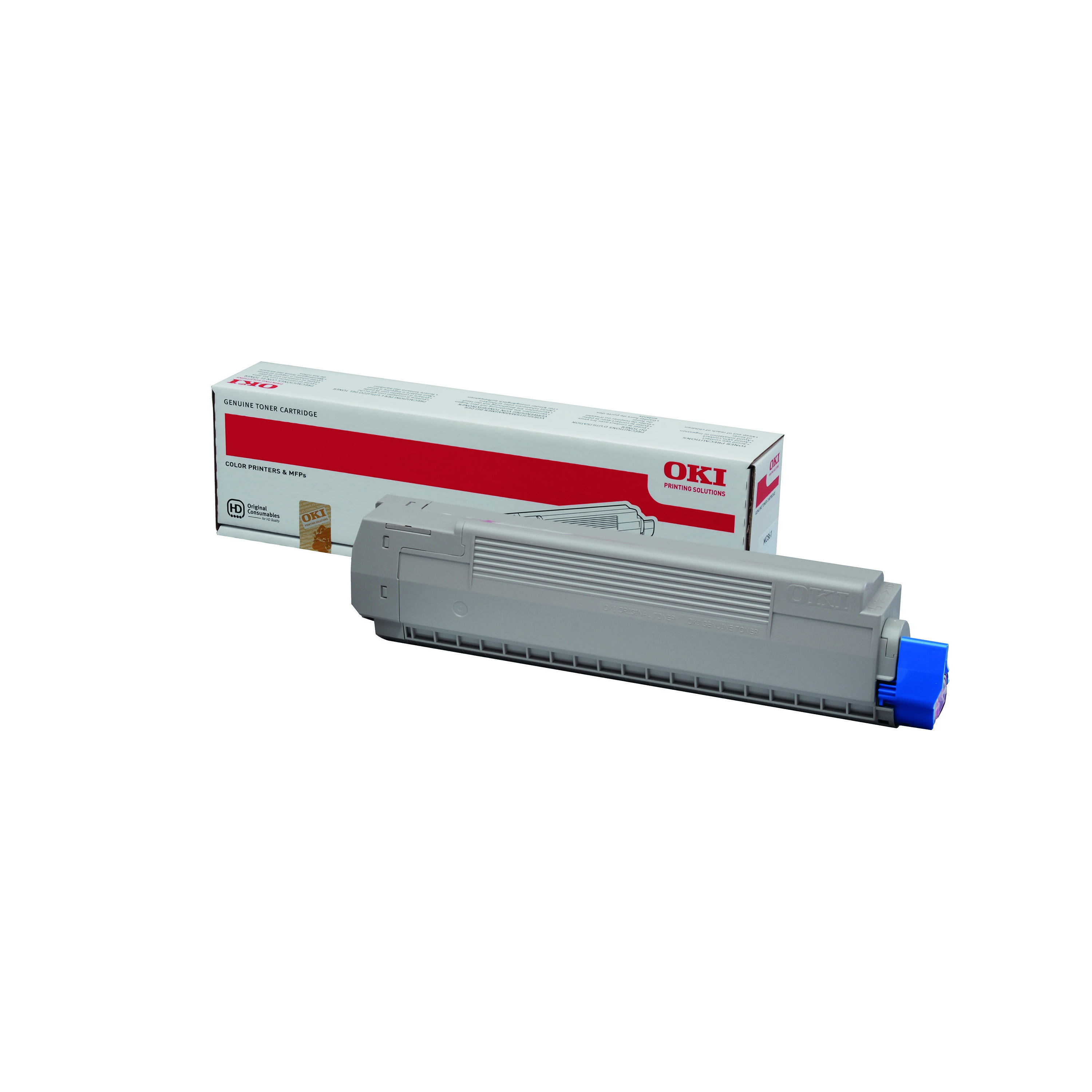 Oki+MC861+10K+Toner+Cartridge+High+Yield+Cyan+44059255