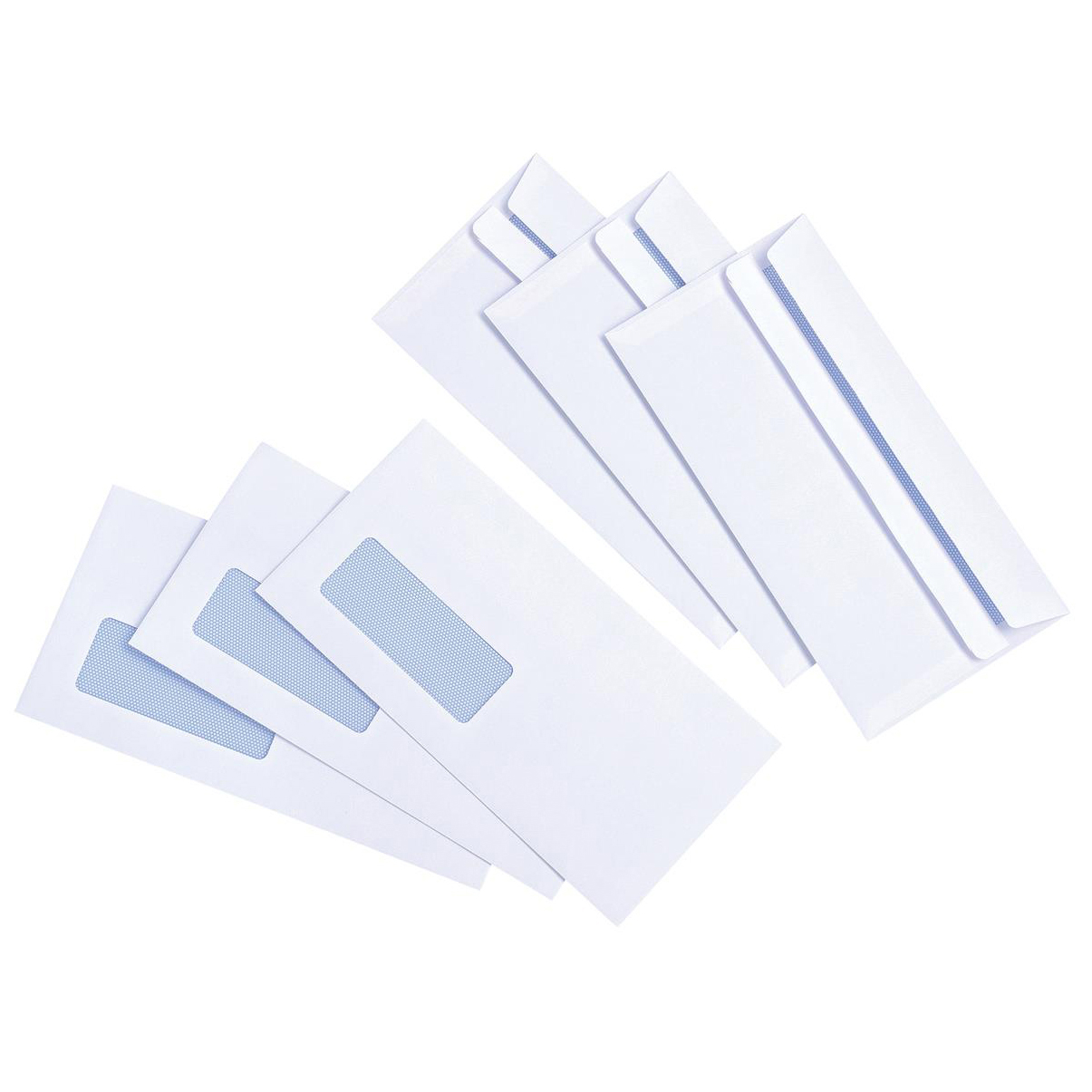 5+Star+Envelopes+Wallet+Press+Seal+Window+90gsm+DL+110x220mm+White+%28Pack+of+1000%29