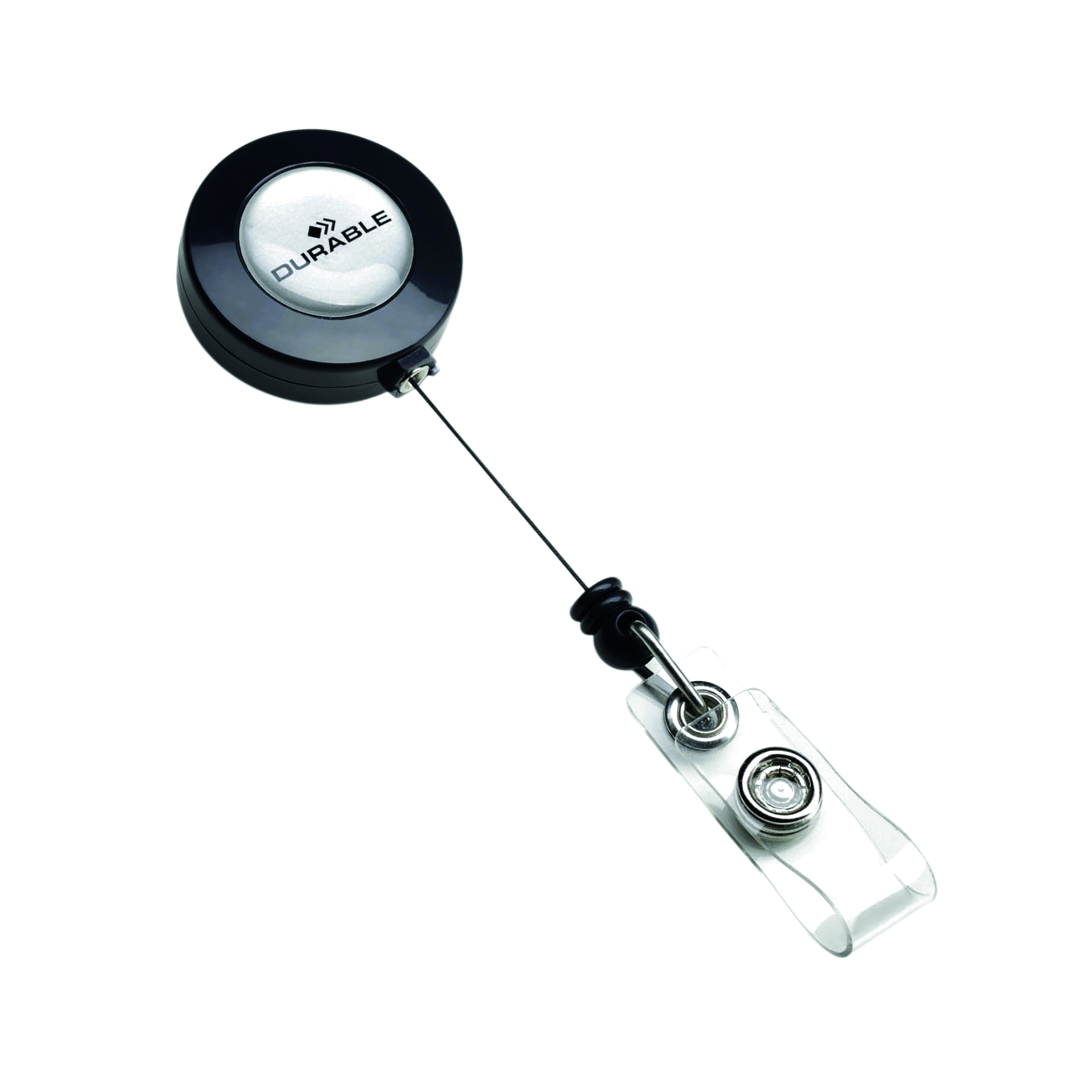 Durable+Secure+Retractable+Clip+Badge+Reel+for+ID+Cards+and+Keys+%28Pack+of+10%29+8152%2F58